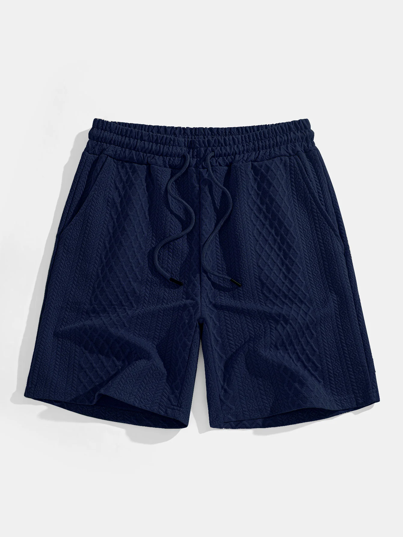 Geometrisches Diamant-Jacquard-Polo & Shorts - Image 19