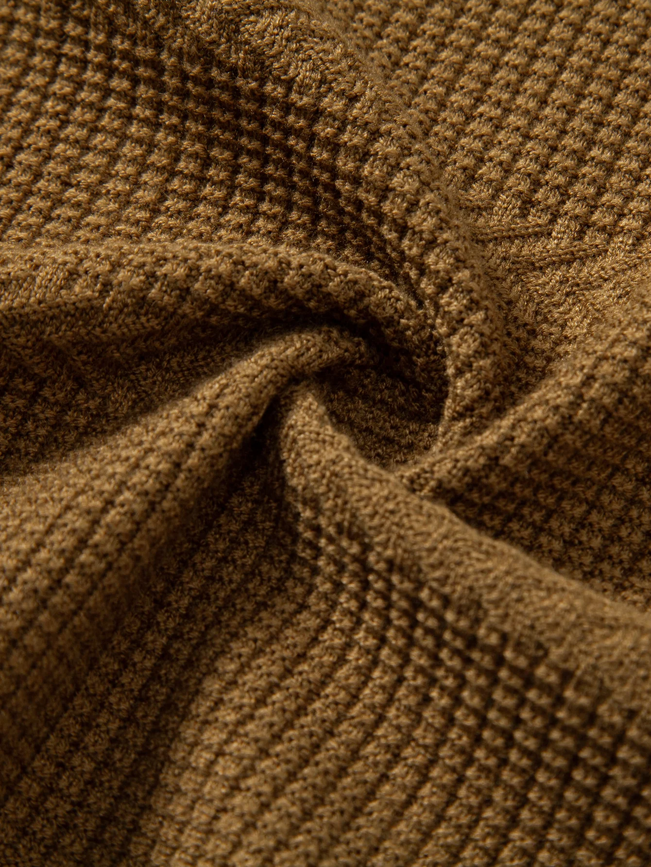 Geometrischer Jacquard Rundhals Pullover - Image 12