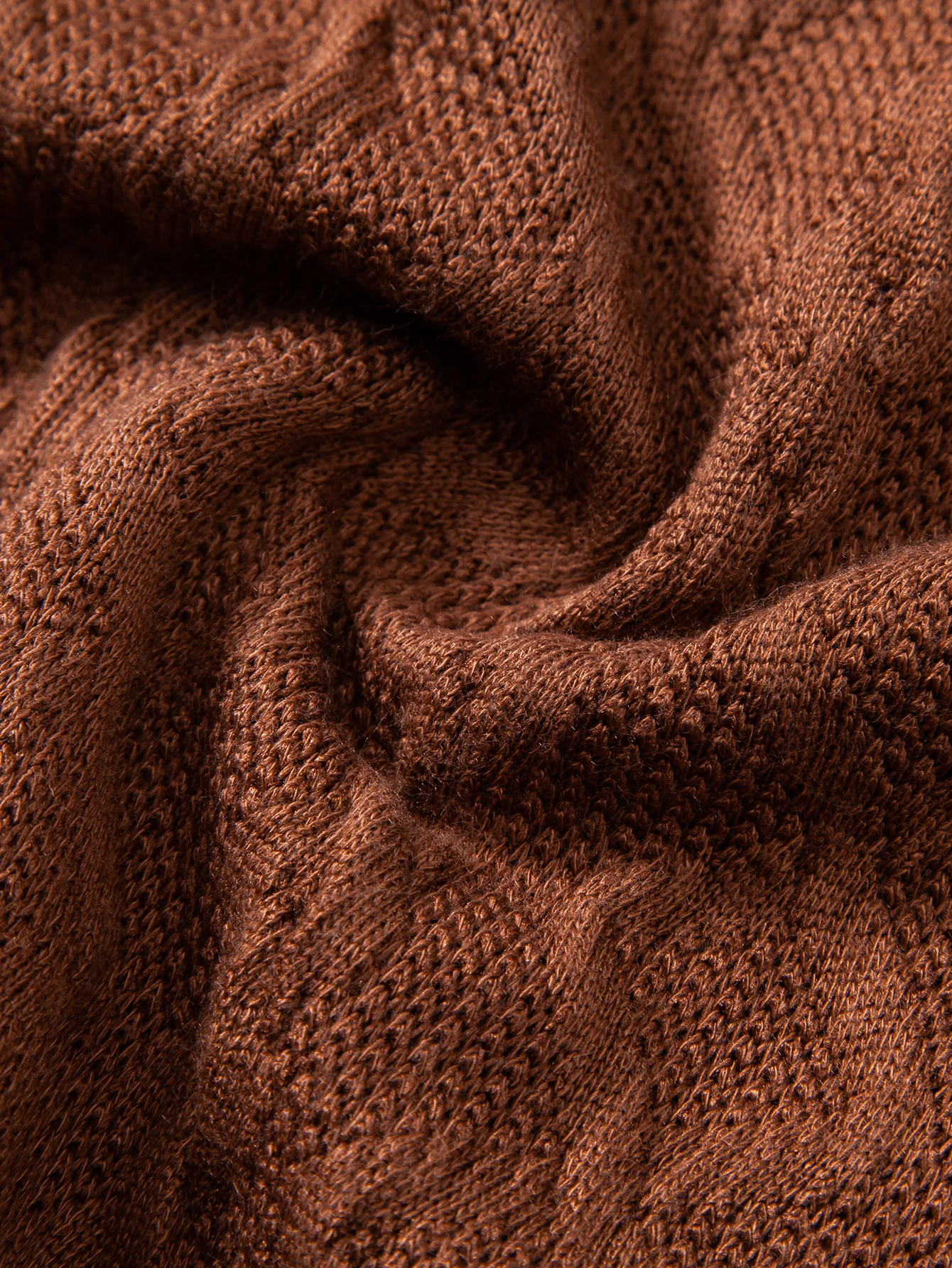 Geometrischer Jacquard Rundhals Pullover - Image 13