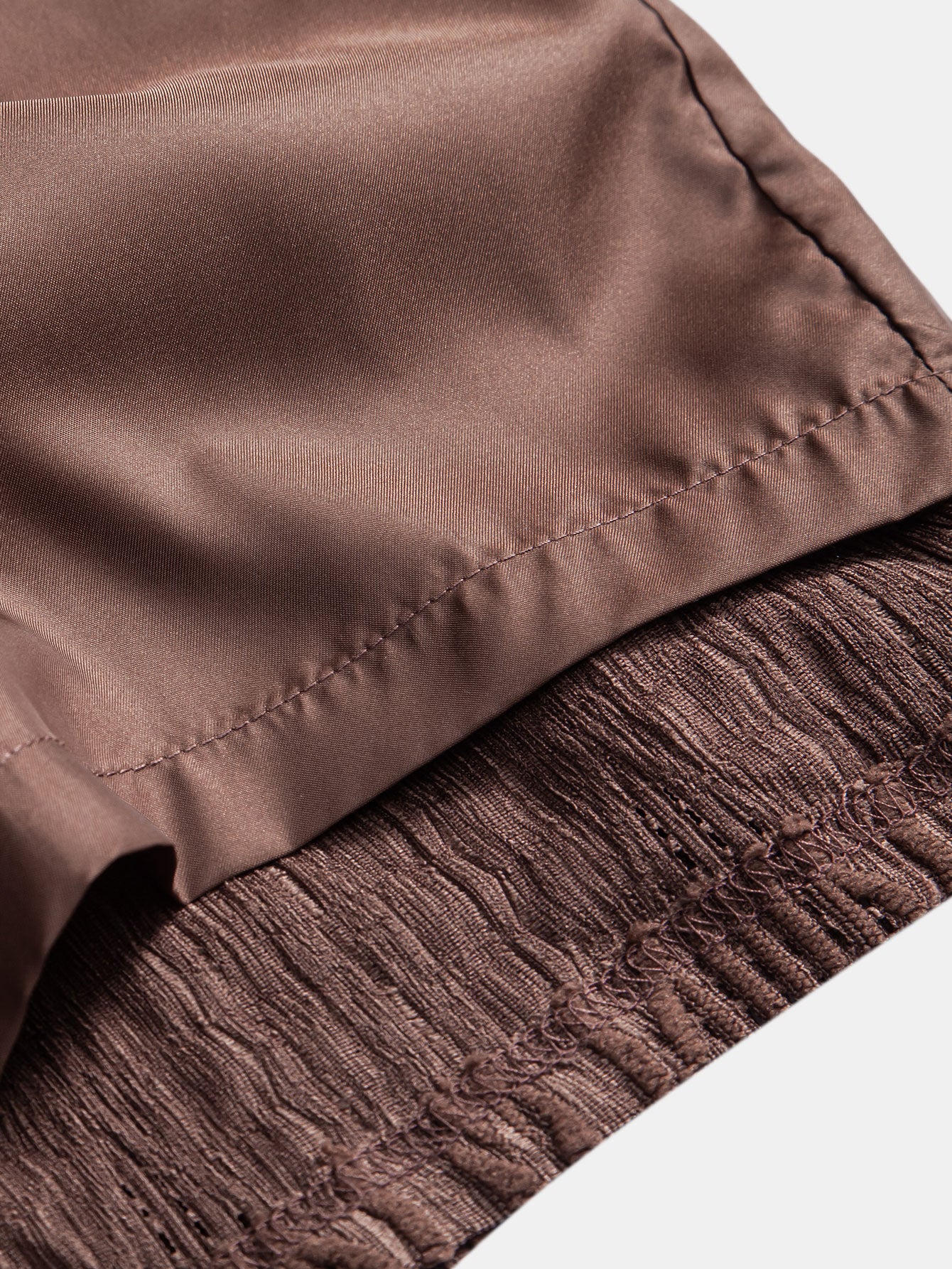 Geometrisches Jacquard-Cuban-Shirt & Texturierte Shorts mit Futter - Image 13