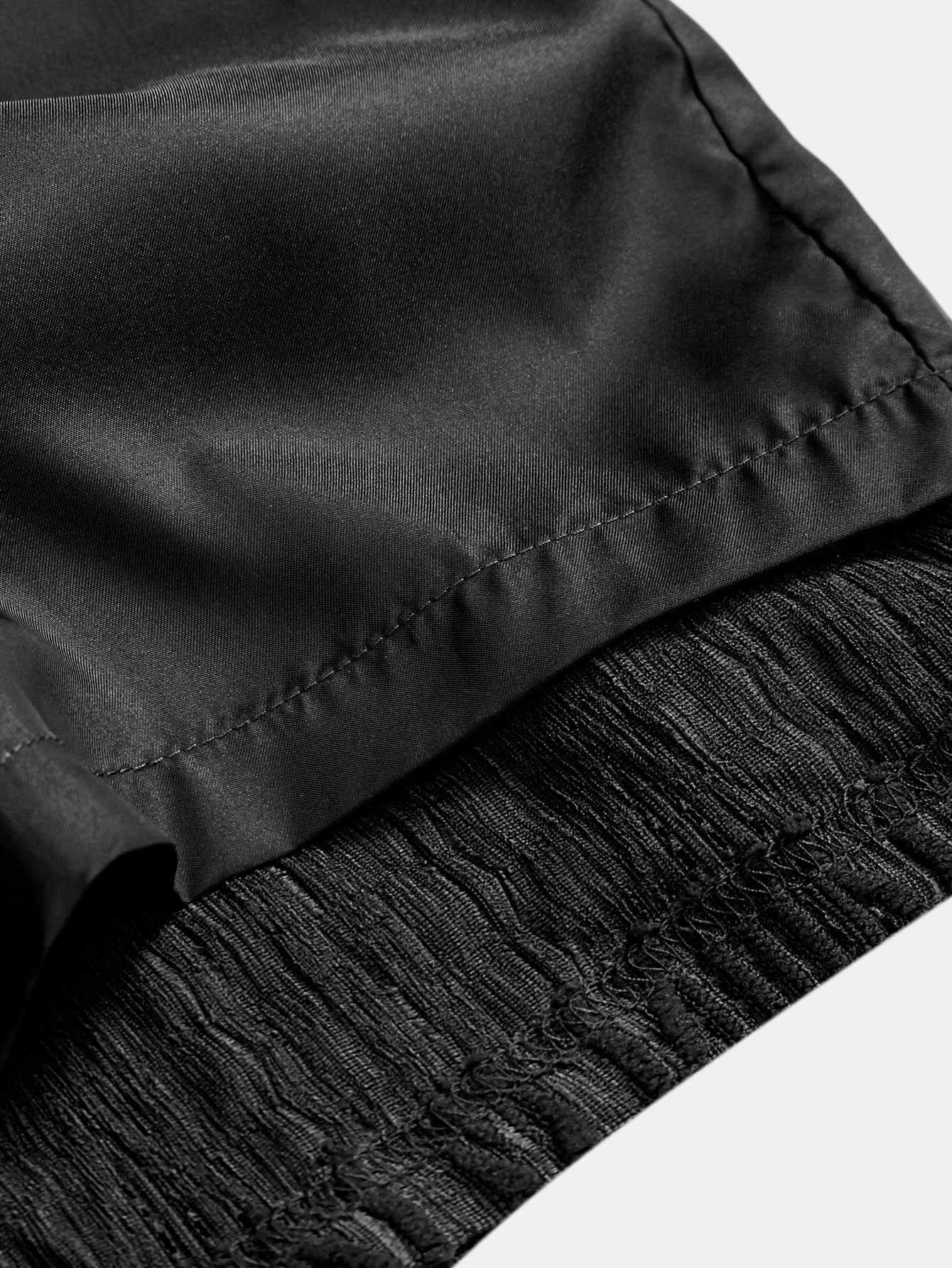 Geometrisches Jacquard-Cuban-Shirt & Texturierte Shorts mit Futter - Image 16
