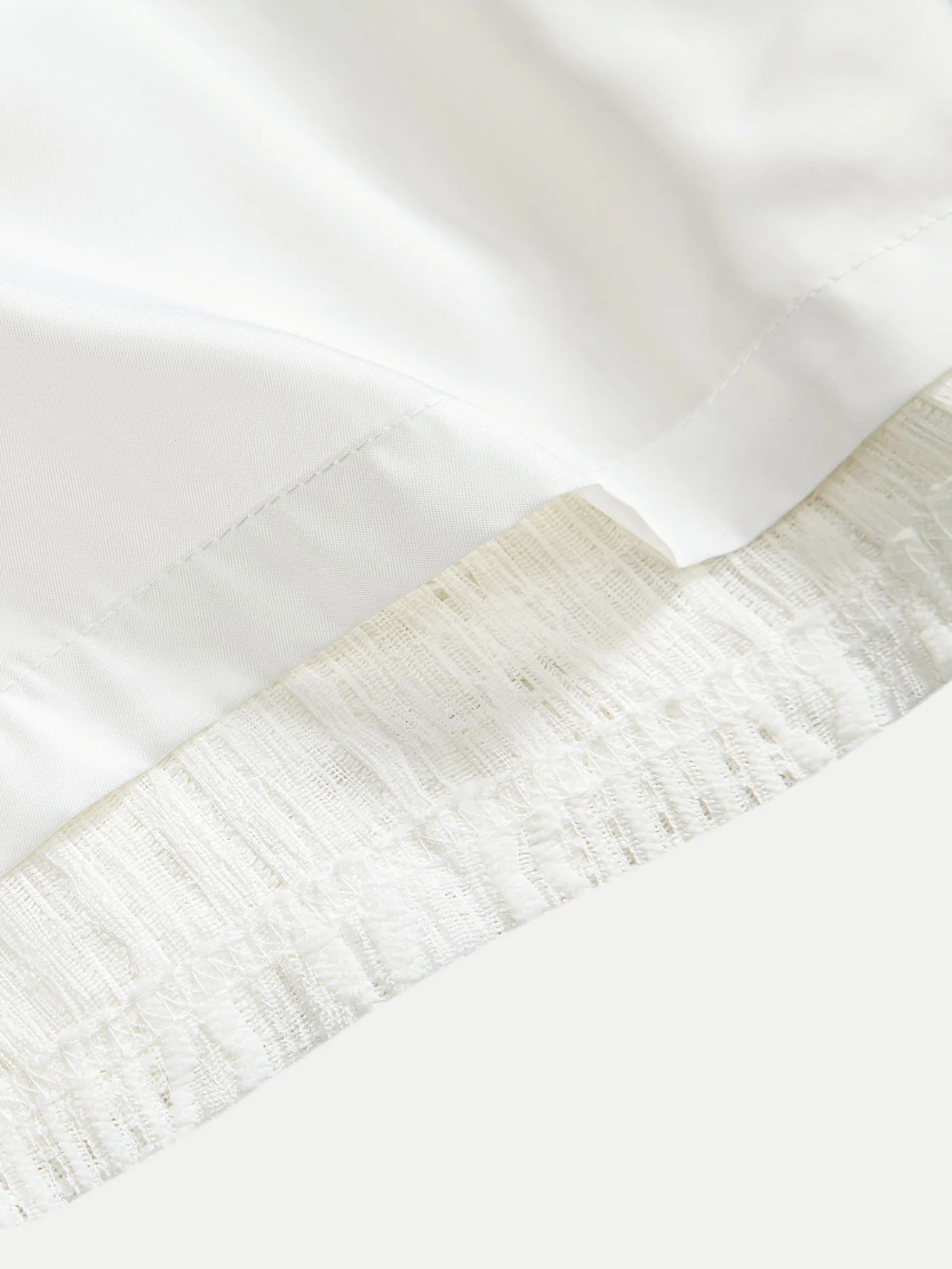 Geometrisches Jacquard-Cuban-Shirt & Texturierte Shorts mit Futter - Image 8