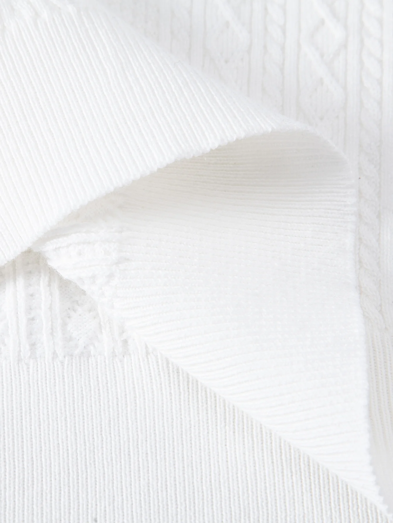 Geometric Jacquard Knit Polo - Image 14