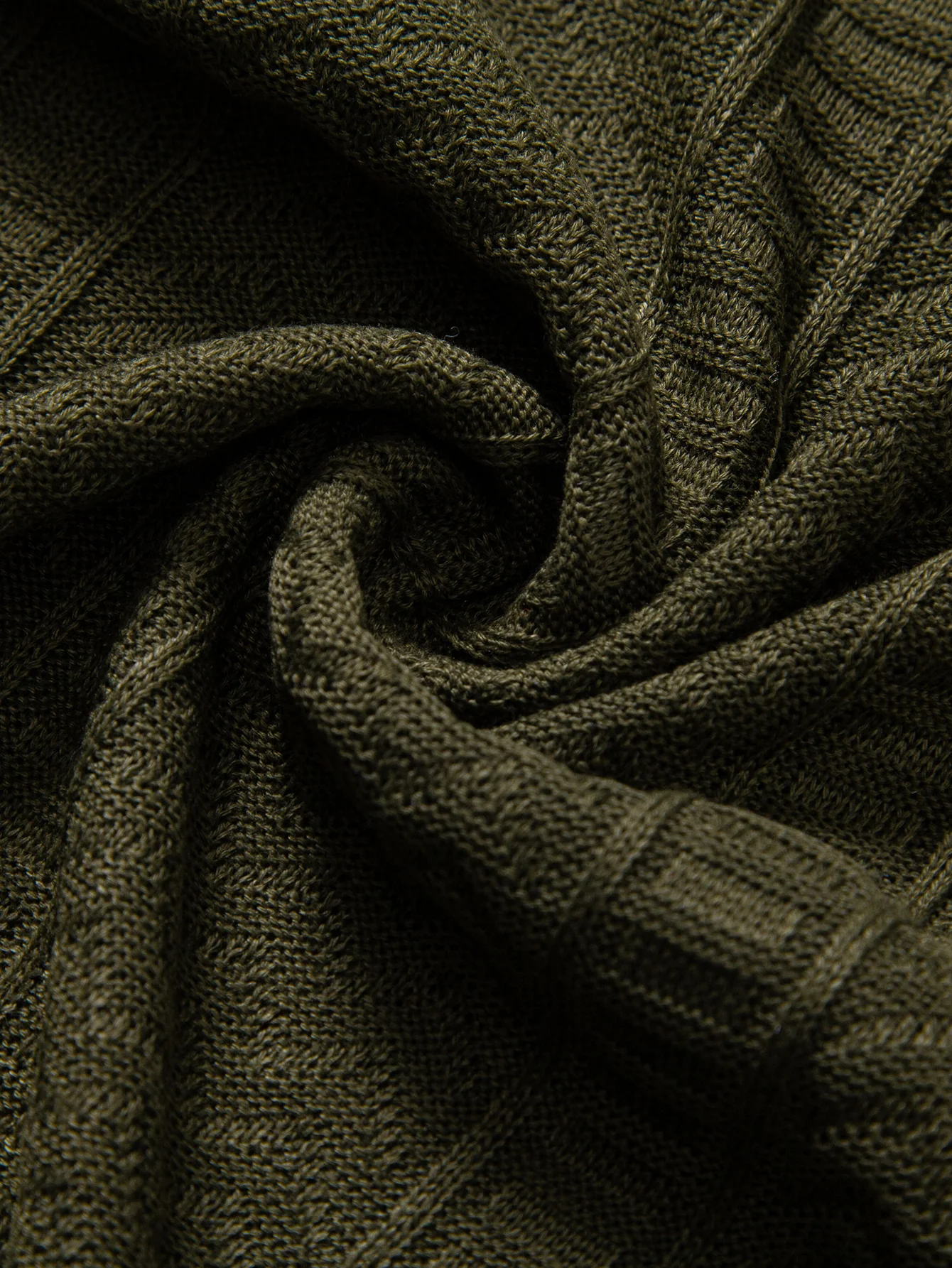 Geometric Jacquard Knit Polo - Image 11