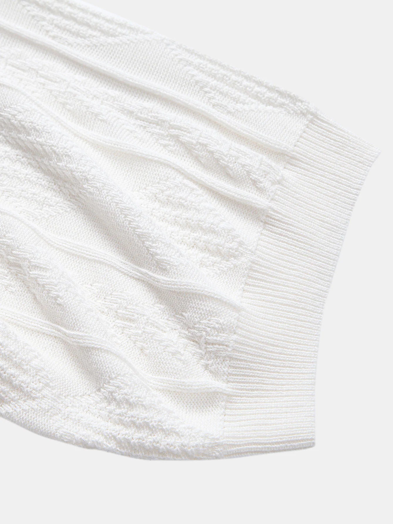 Geometrisch Jacquard Strick Poloshirts & Schlanke Passform Verjüngte Hose - Image 12