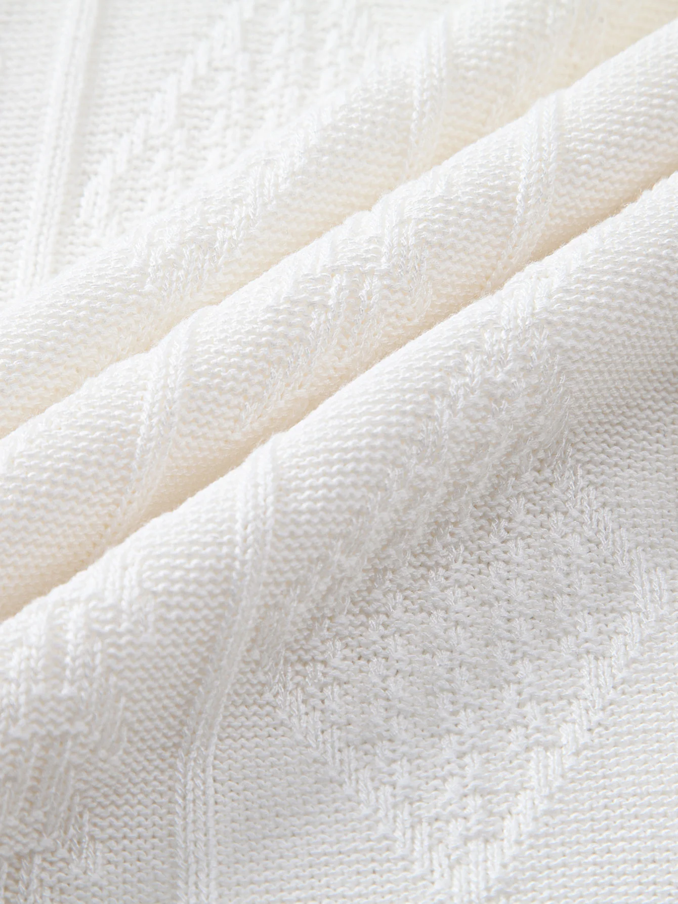 Geometrisch Jacquard Strick Poloshirts & Schlanke Passform Verjüngte Hose - Image 13