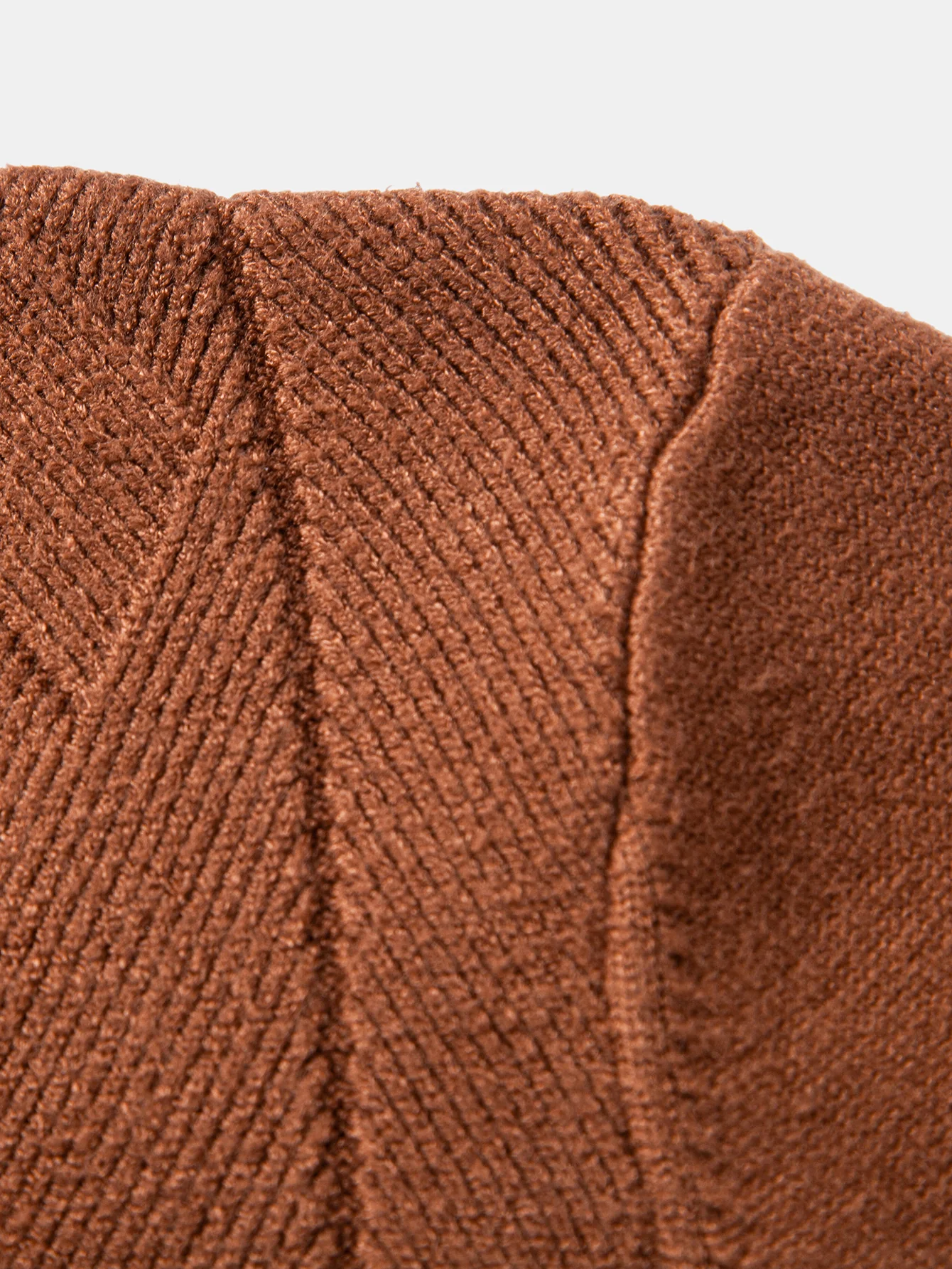 Geometrischer Jacquard Stehkragenpullover - Image 19