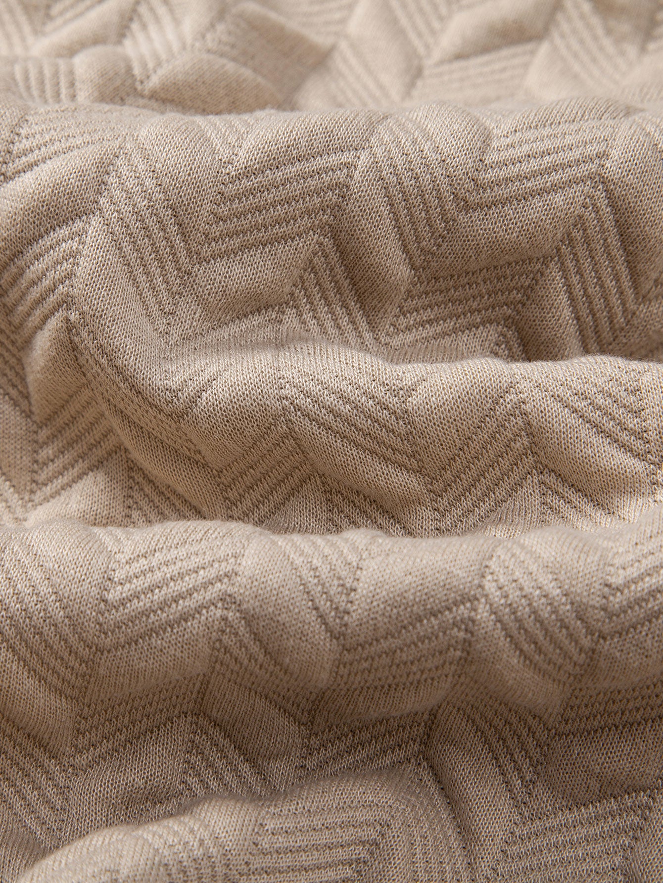 Geometrischer Jacquard Polo - Image 13
