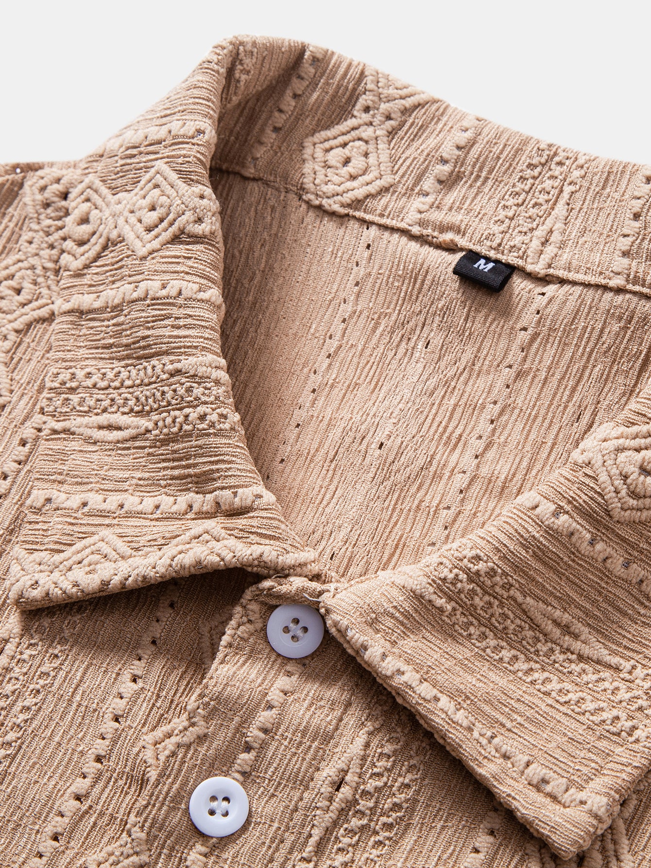 Geometric Jacquard Polo - Image 13