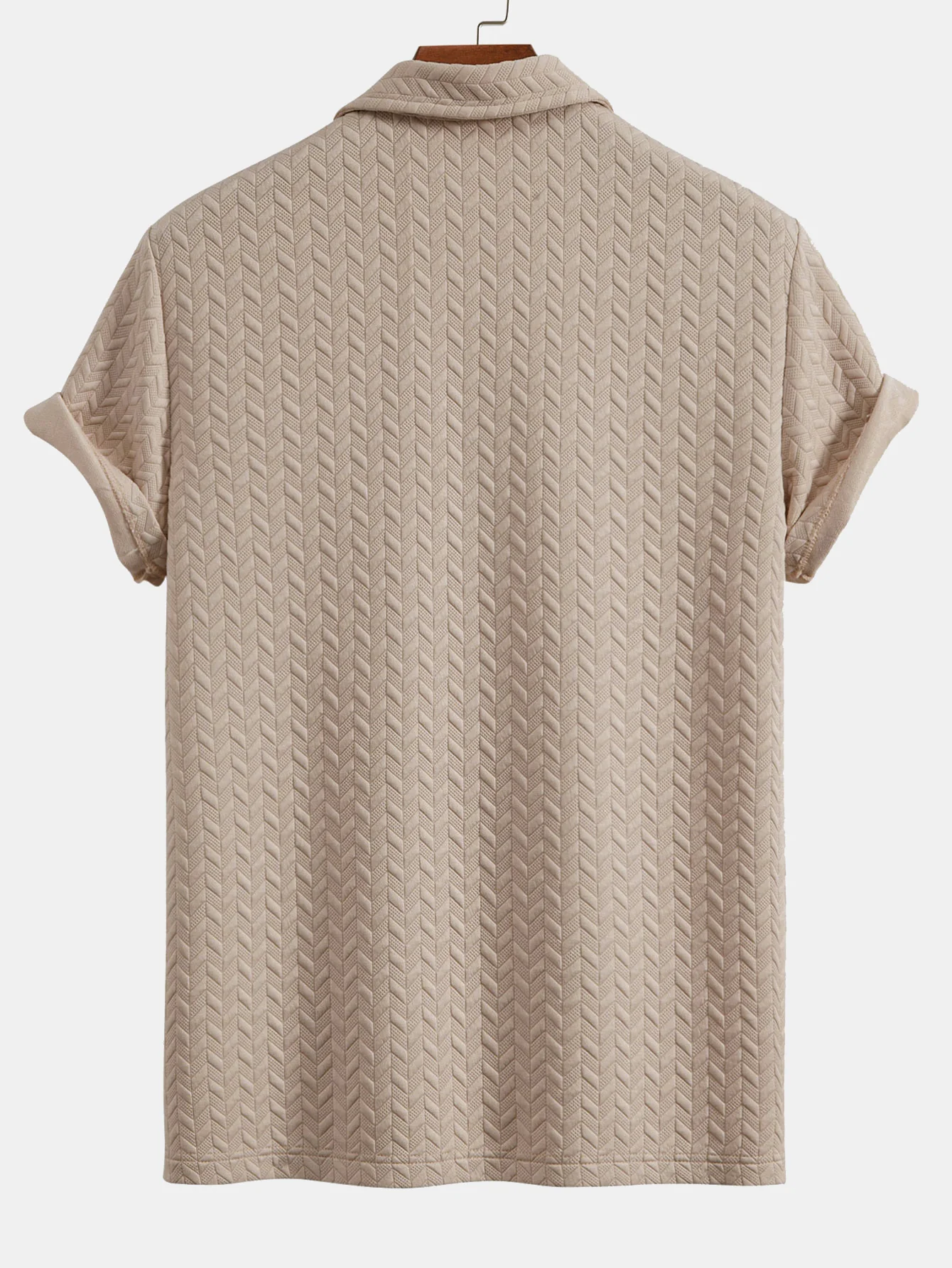 Geometrische Jacquard Polo & Geometrische Jacquard -Shorts - Image 8
