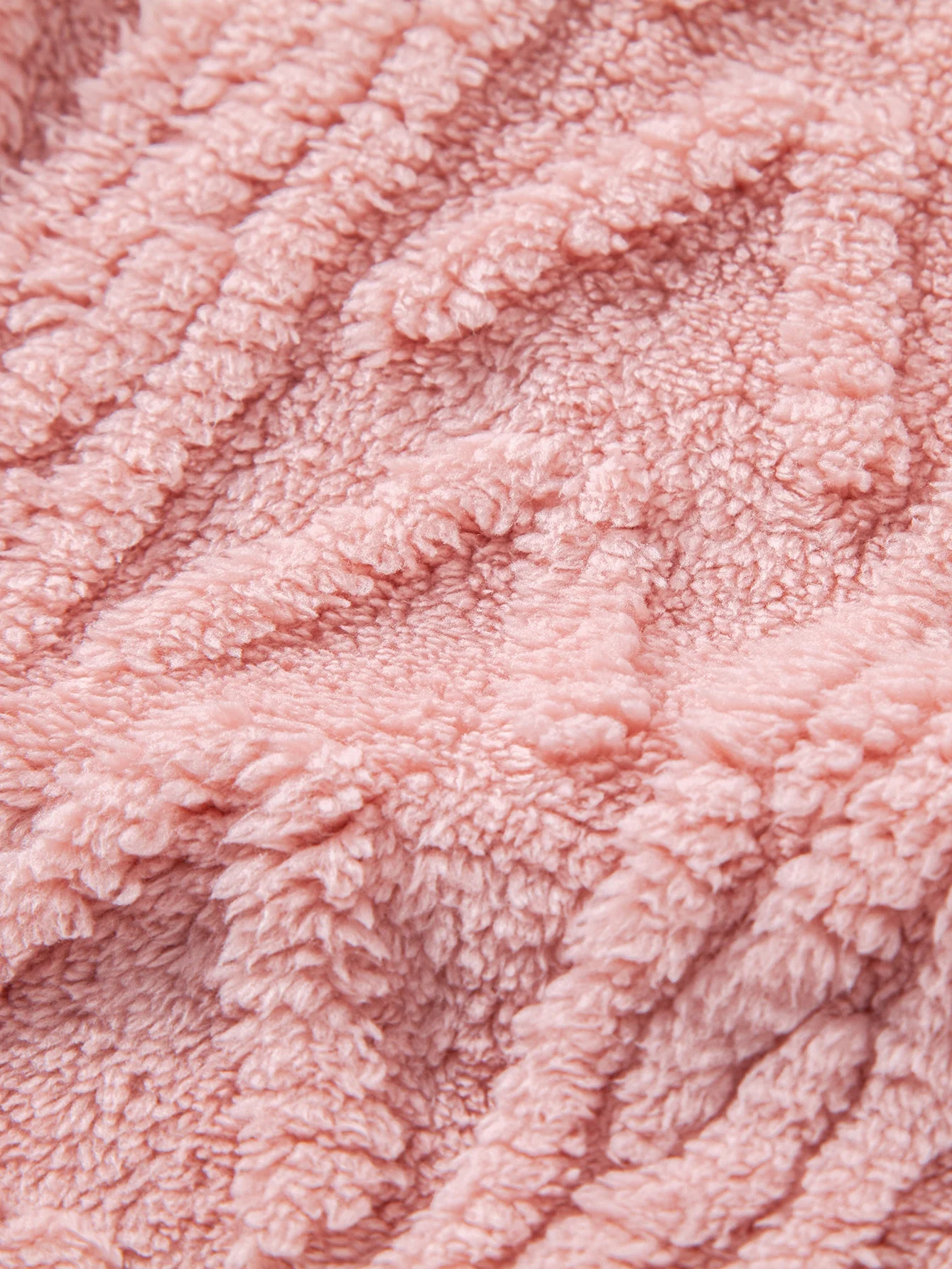 Geometric Jacquard Teddy Hoodie - Image 14
