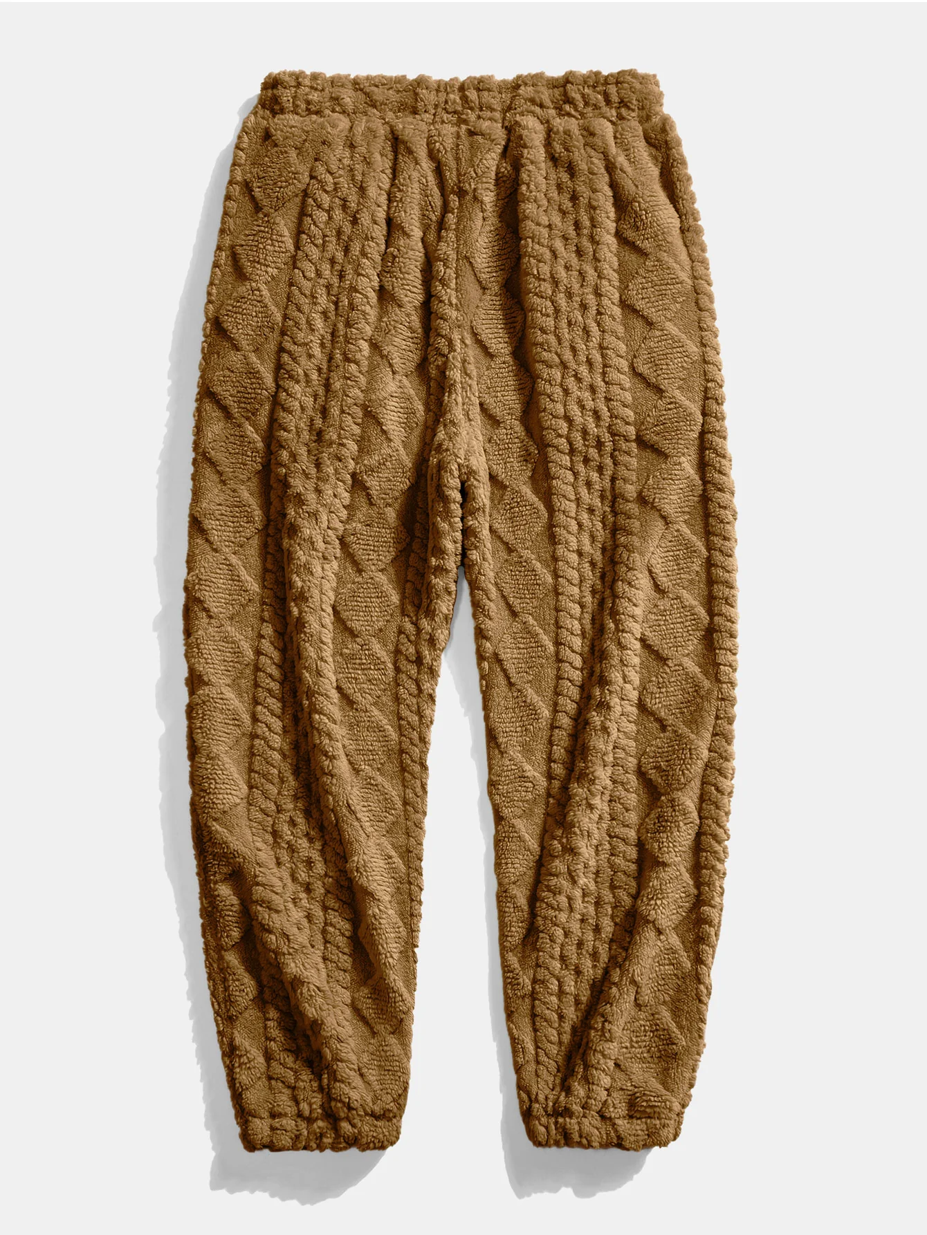 Geometric Jacquard Teddy Hoodie & Geometric Jacquard Pants - Image 14