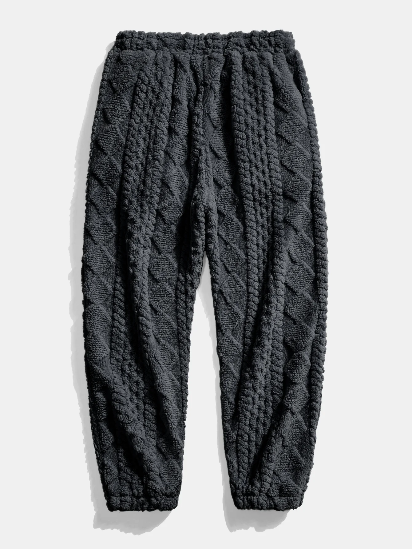 Geometric Jacquard Teddy Hoodie & Geometric Jacquard Pants - Image 20