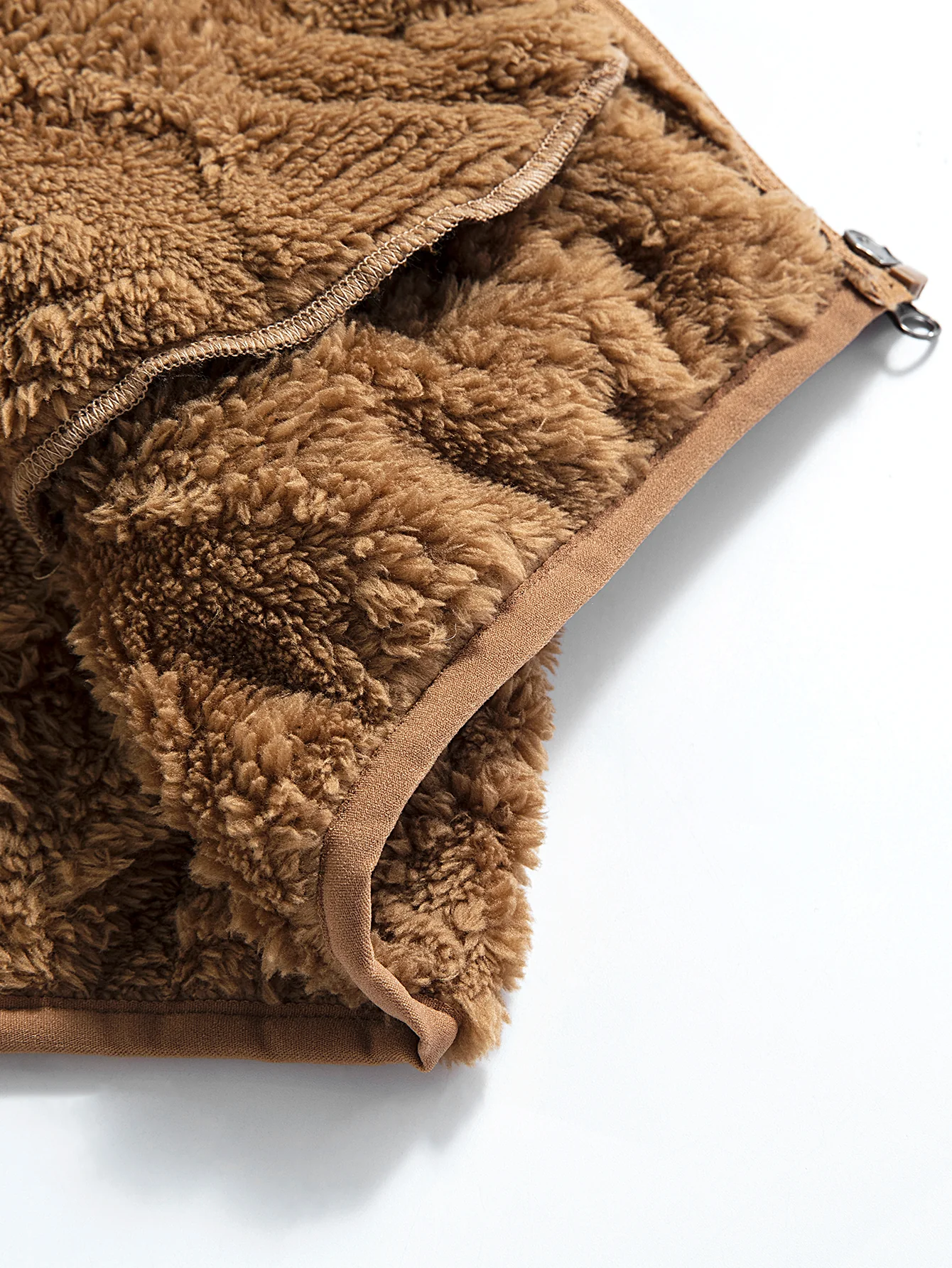 Geometrische Jacquard Teddyjacke - Image 10
