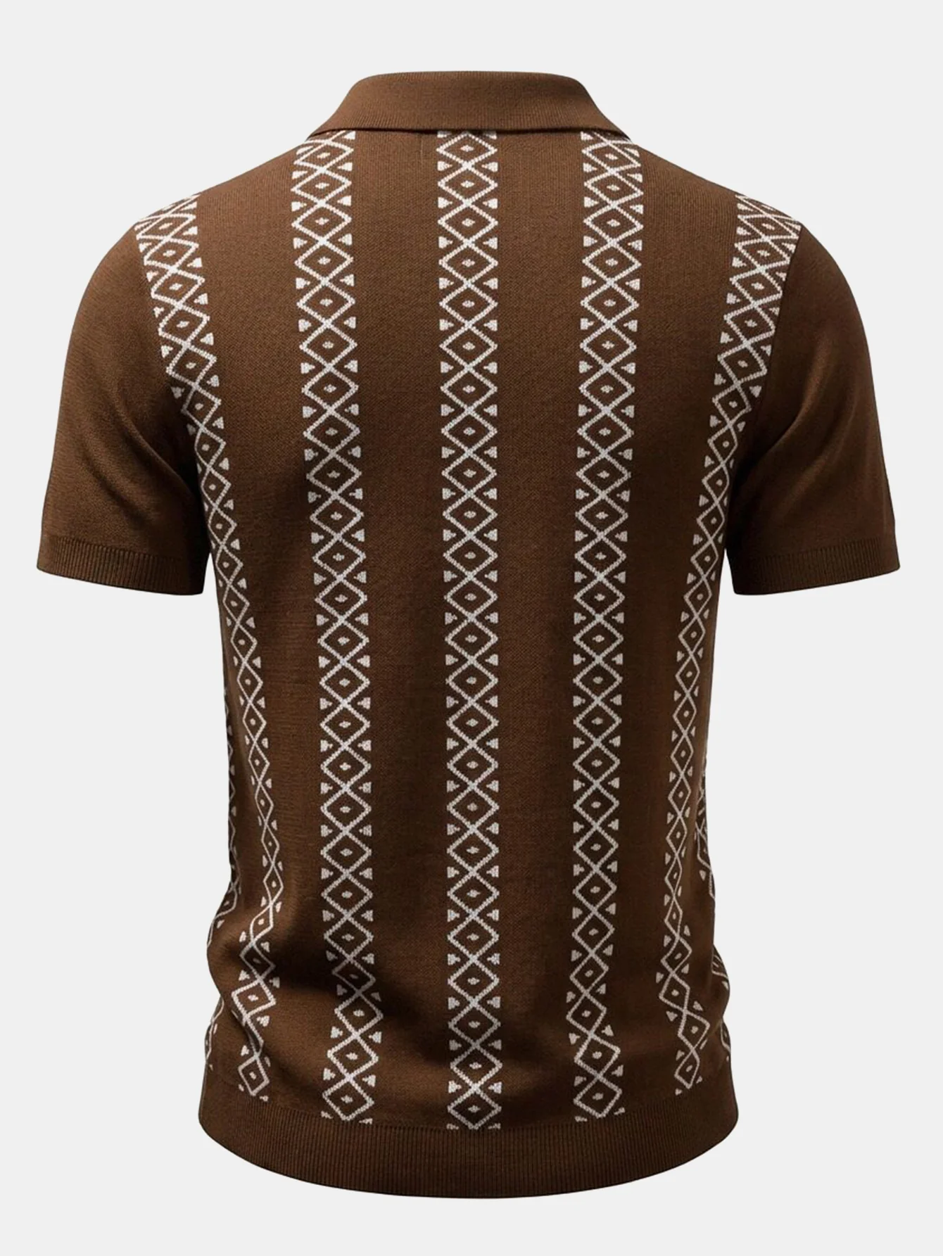 Geometric Knit Shirt - Image 2