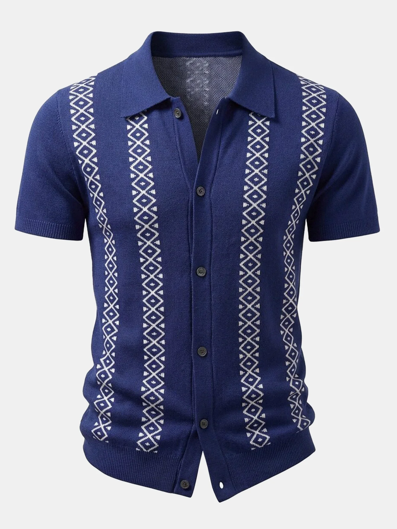 Geometric Knit Shirt - Image 5