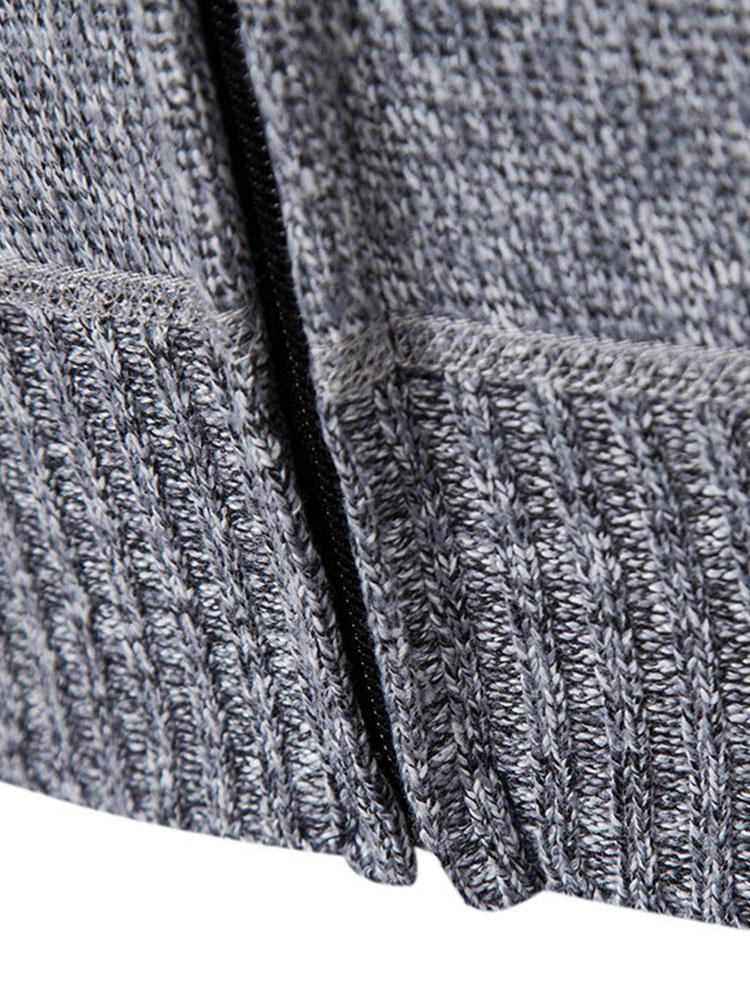 Geometrisches Muster Zip-Hoodie - Image 7