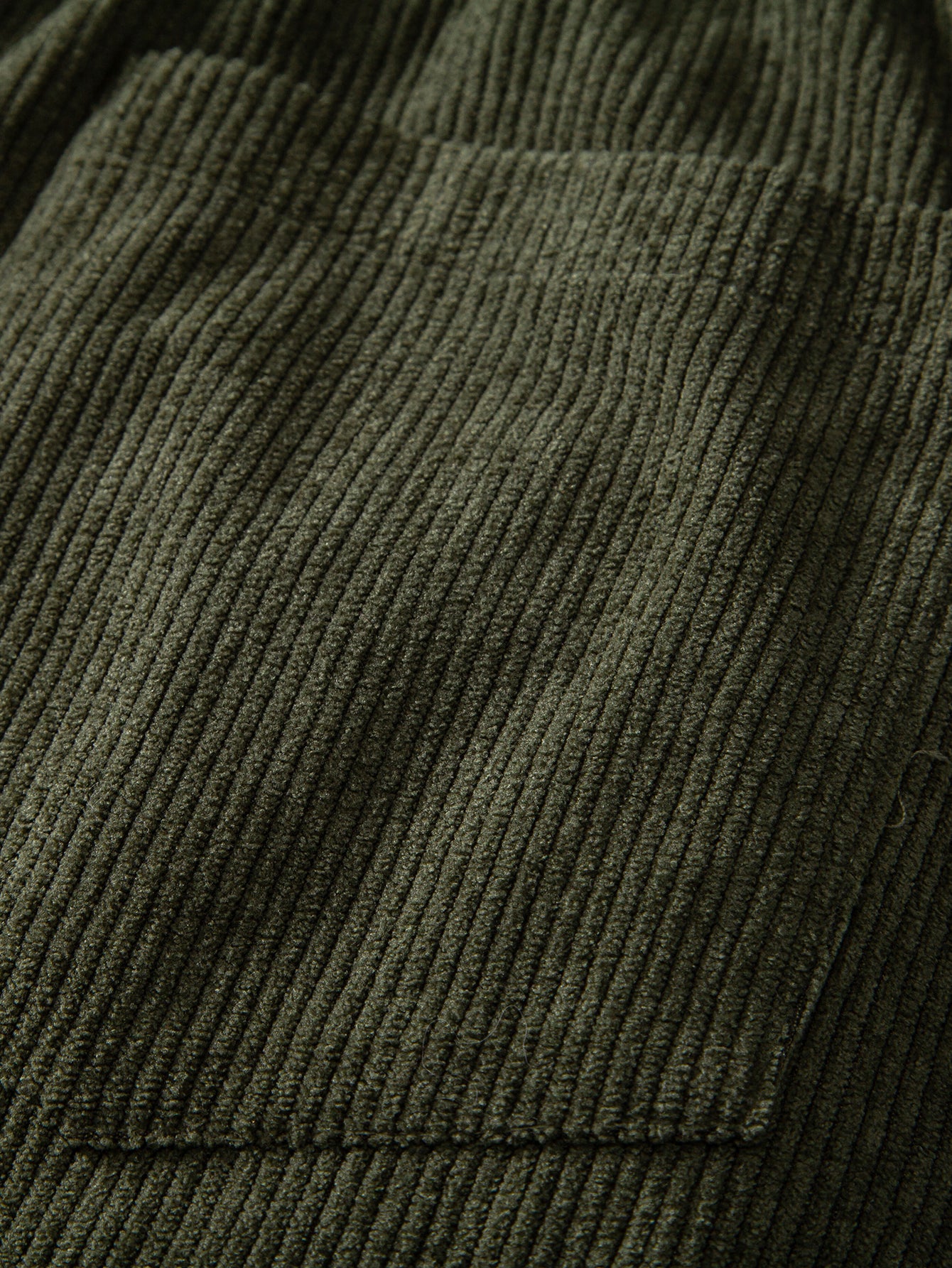 Geometric Trim Paneled Corduroy 7" Shorts - Image 6