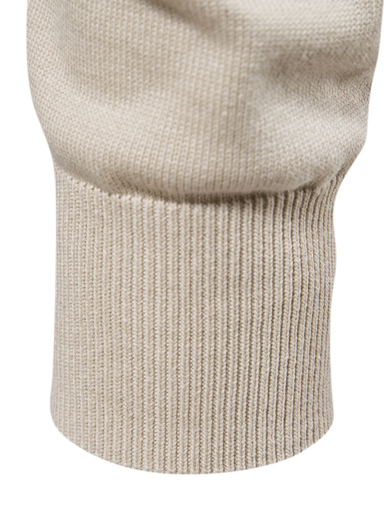 Geometrischer Jacquard Rundhals Pullover - Image 11