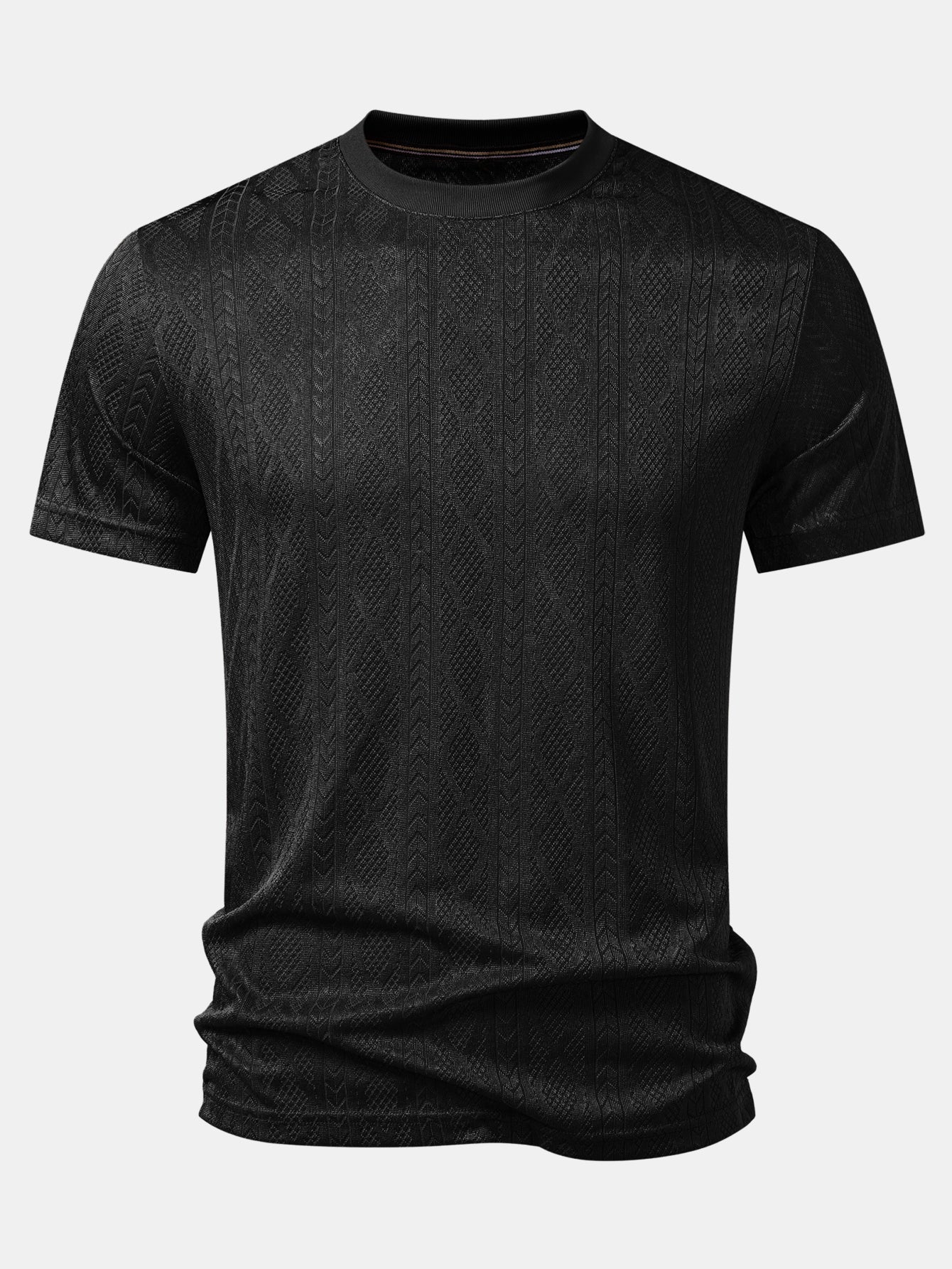 Geometry Jacquard Kint T-Shirt - Image 3