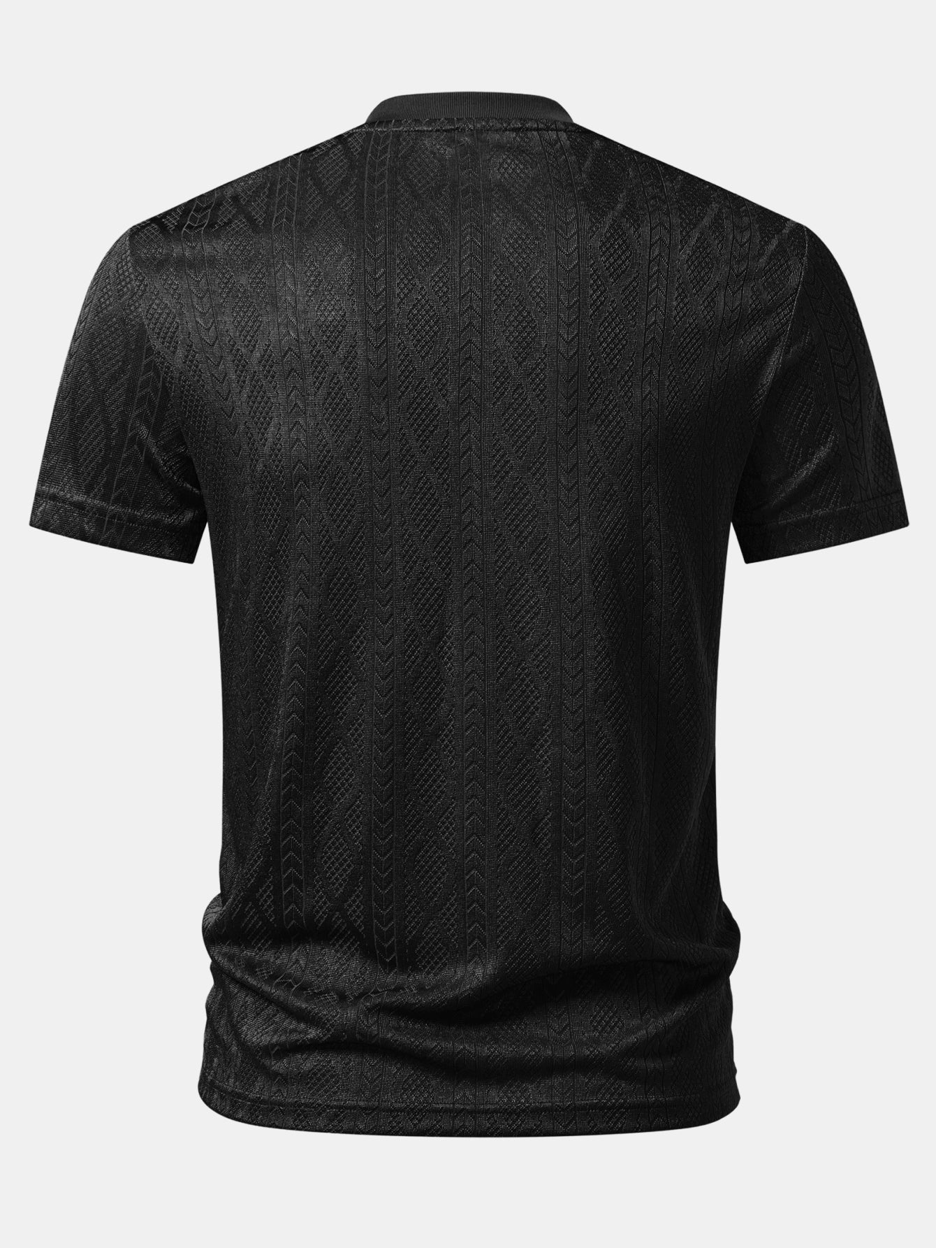 Geometry Jacquard Kint T-Shirt - Image 4