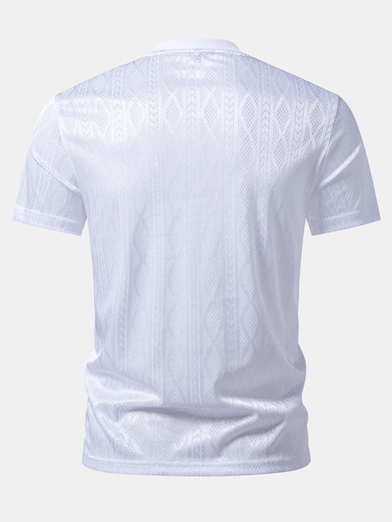 Geometry Jacquard Kint T-Shirt - Image 6