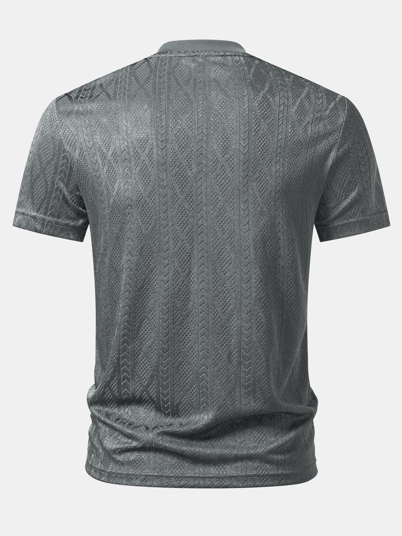 Geometry Jacquard Kint T-Shirt - Image 8