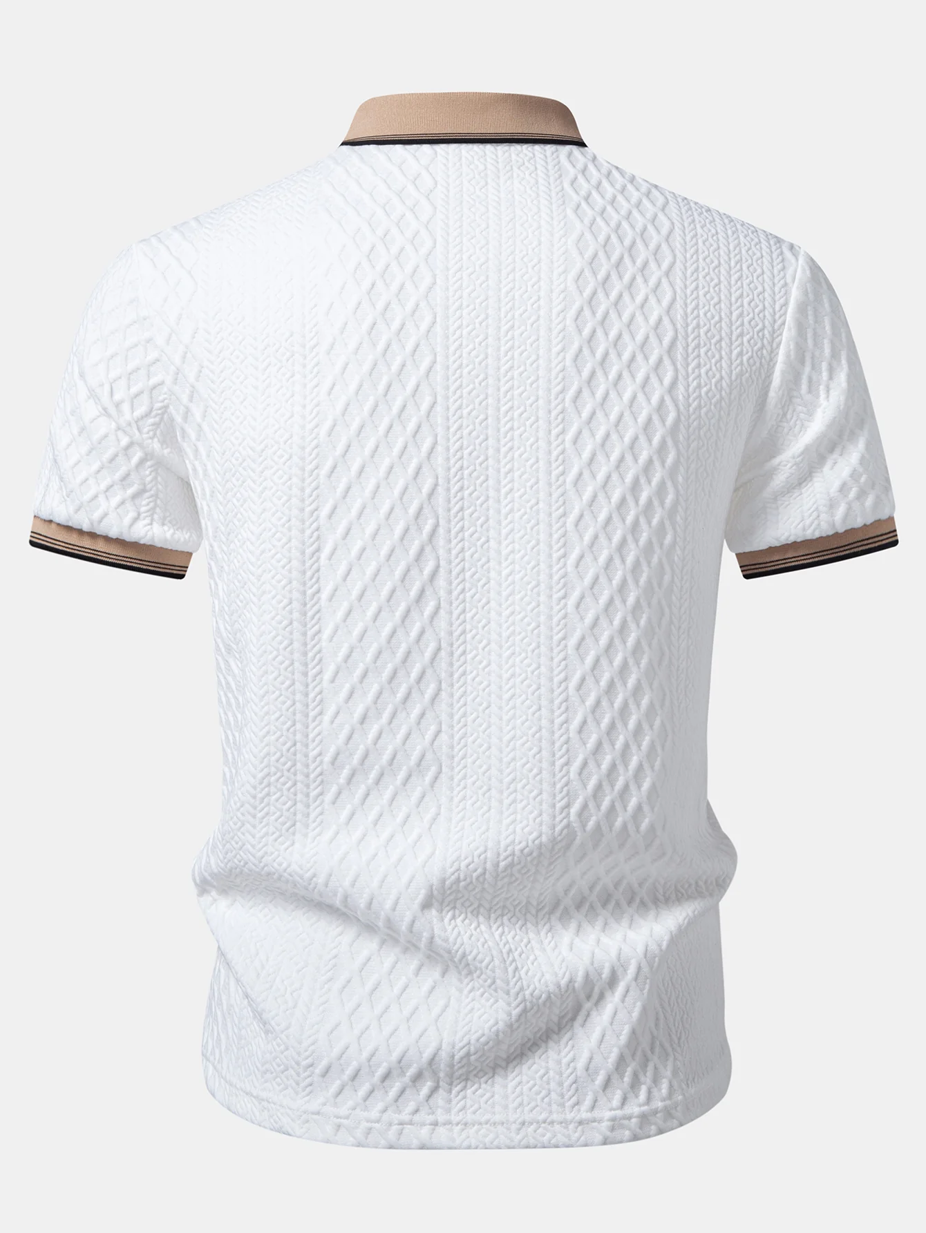Geometry Jacquard Polo - Image 6