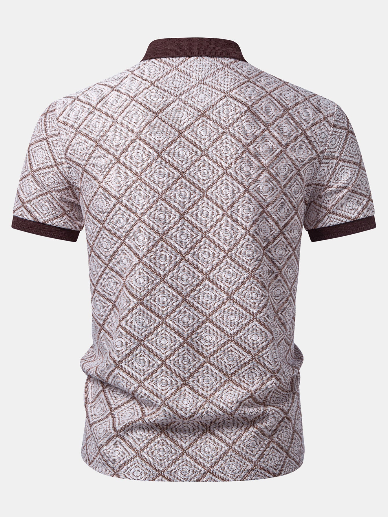 Geometry Jacquard Polo - Image 2