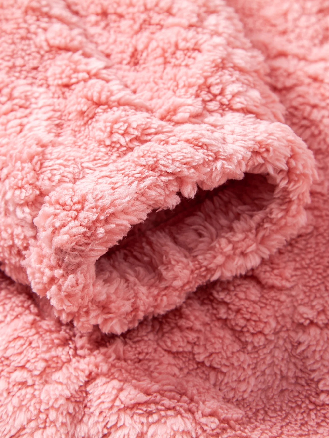 Geometry Jacquard Teddy Hoodie - Image 12
