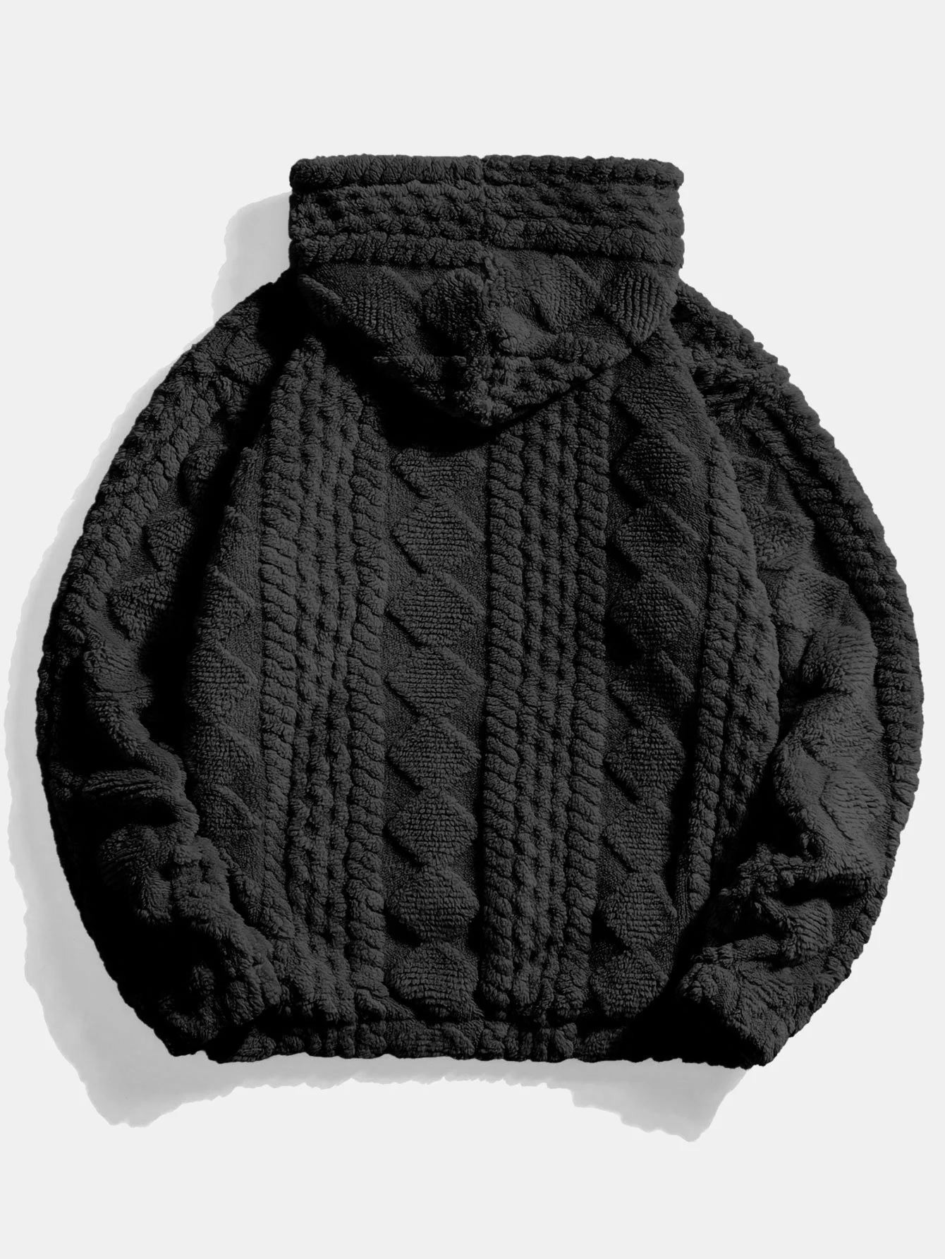 Geometry Jacquard Teddy Hoodie & Jogger Pants - Image 6