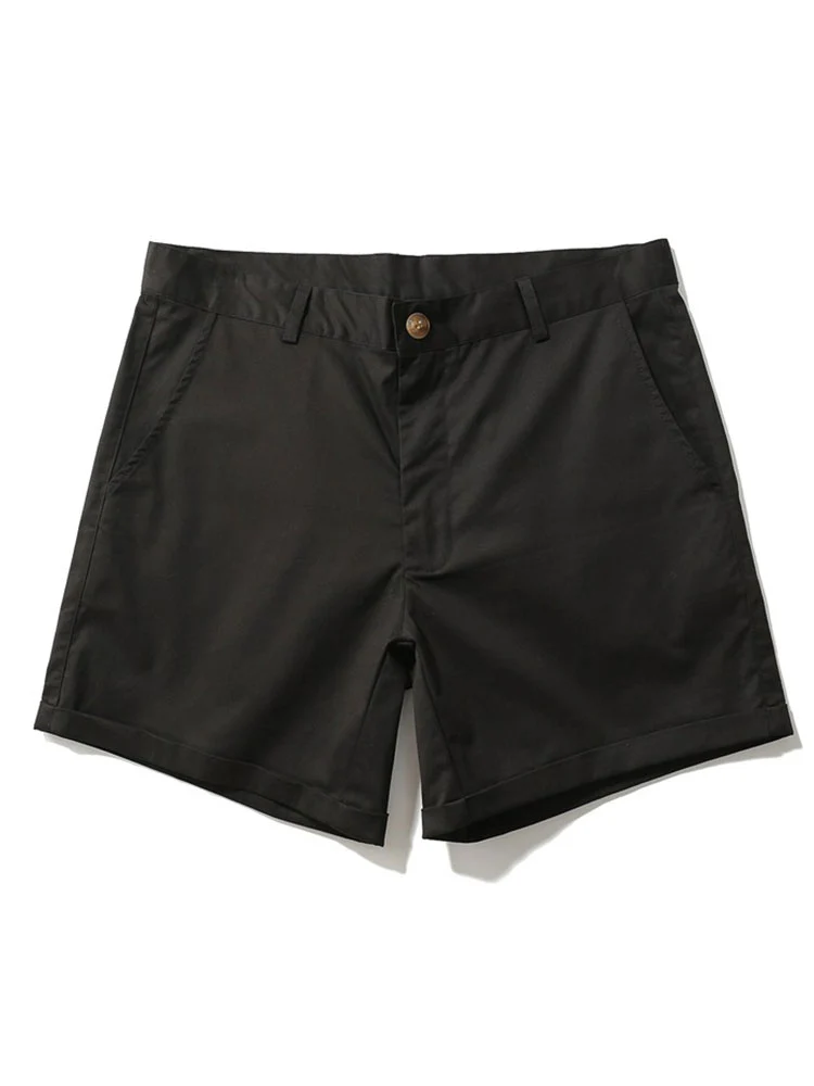 Geometrisch Texturiertes Kubanisches Hemd & 3" Chino Shorts - Image 11