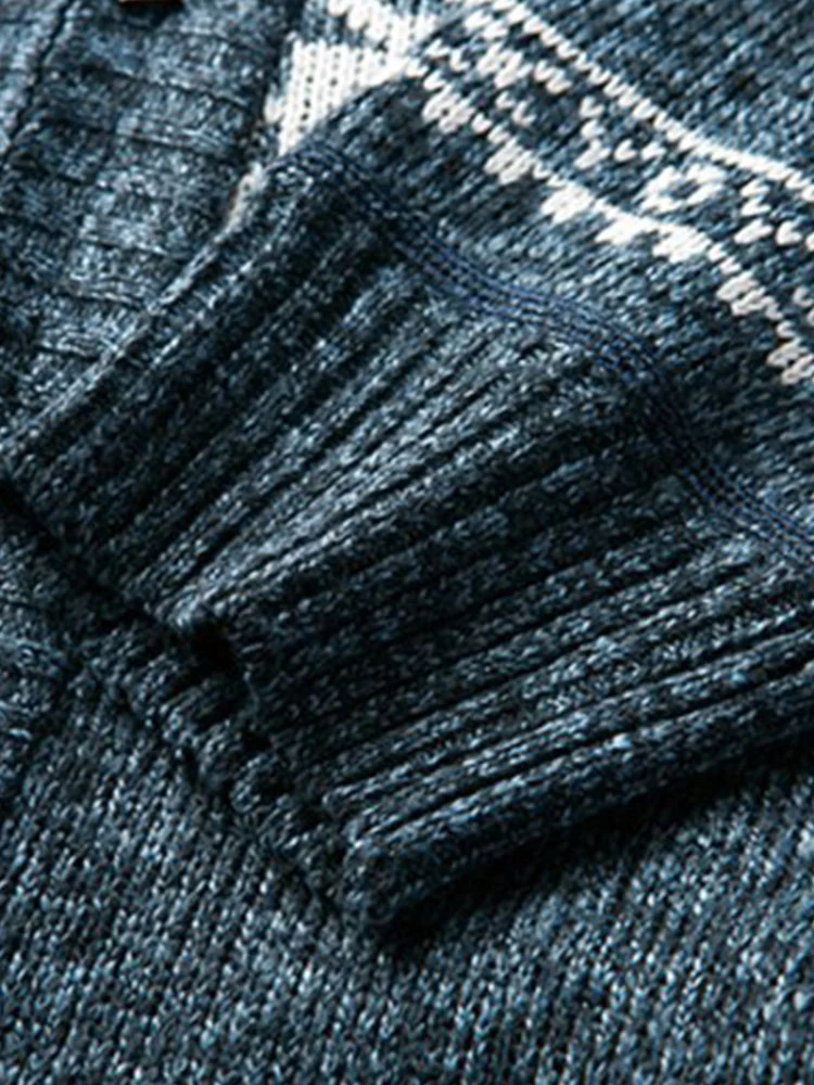 Geometrie Zip-Up Pullover - Image 10