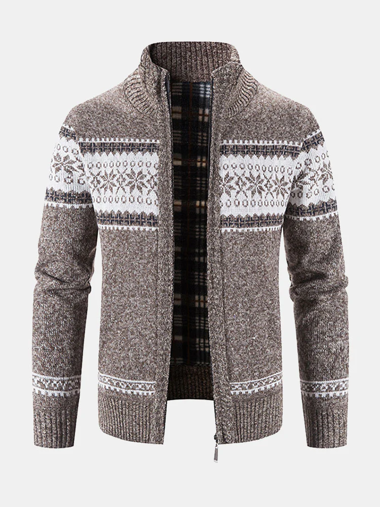 Geometrie Zip-Up Pullover - Image 6