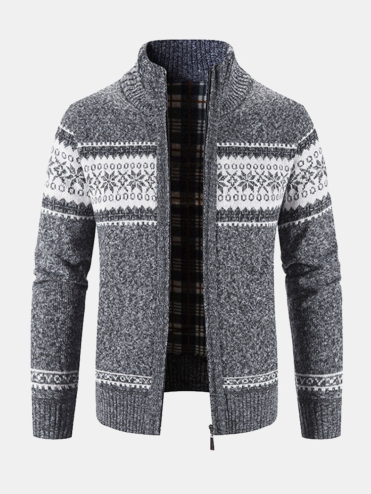 Geometrie Zip-Up Pullover - Image 7