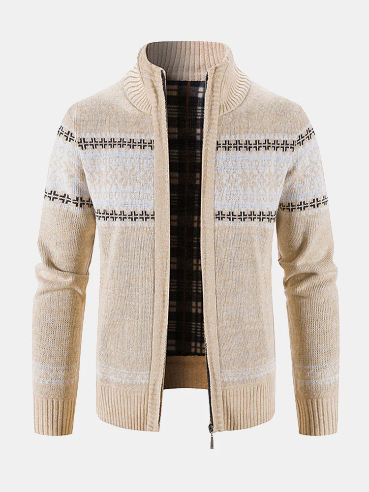 Geometrie Zip-Up Pullover - Image 8