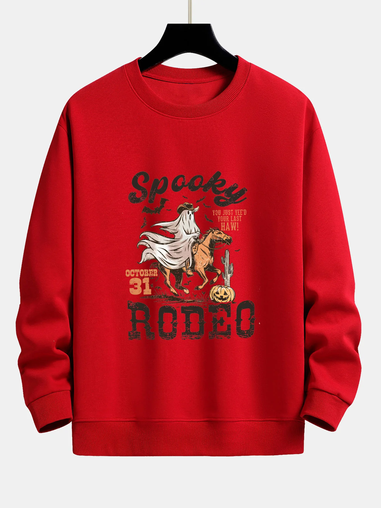 Ghost Cowboy Print Locker sitzendes Sweatshirt - Image 10