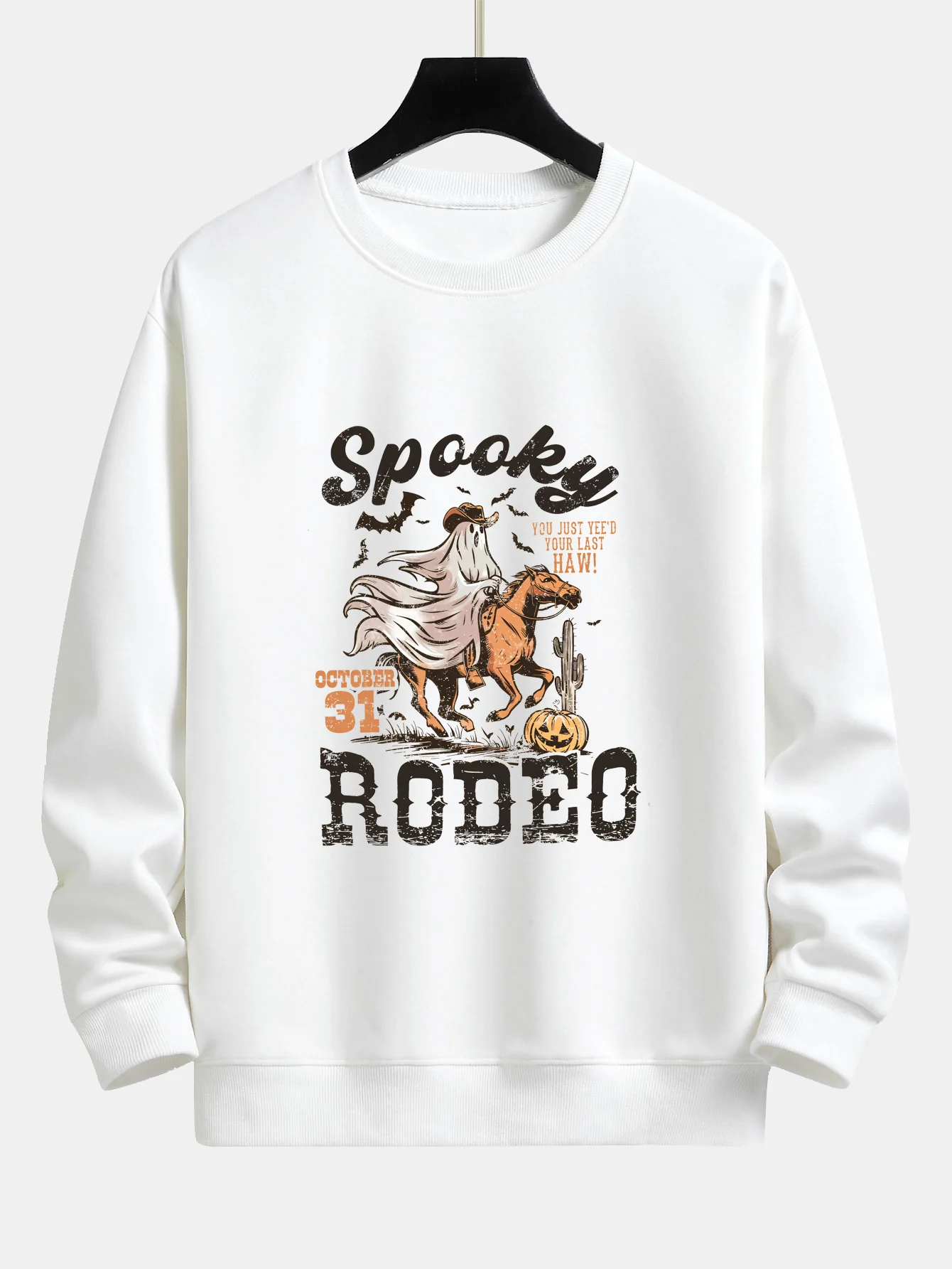 Ghost Cowboy Print Locker sitzendes Sweatshirt - Image 2