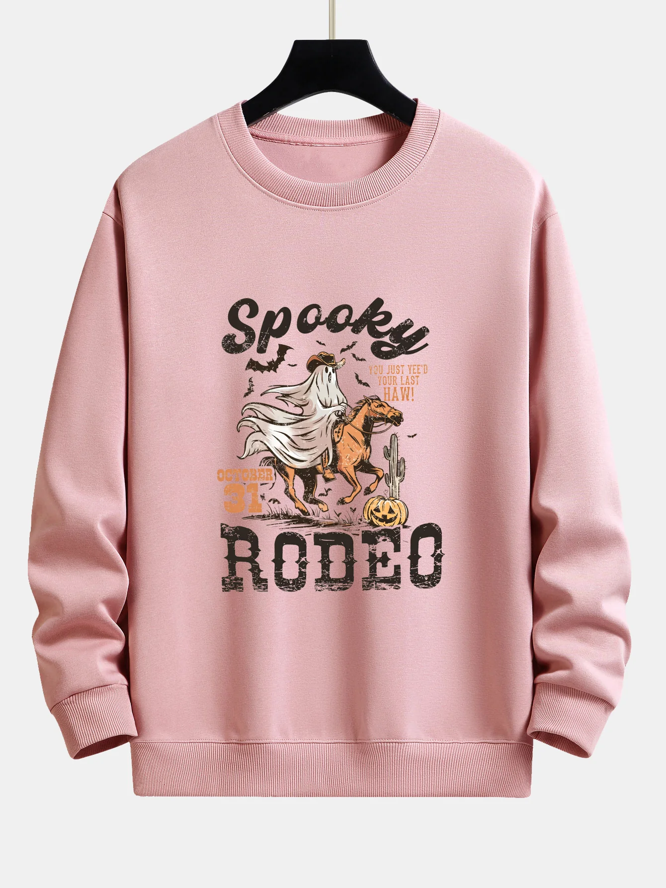 Ghost Cowboy Print Locker sitzendes Sweatshirt - Image 3