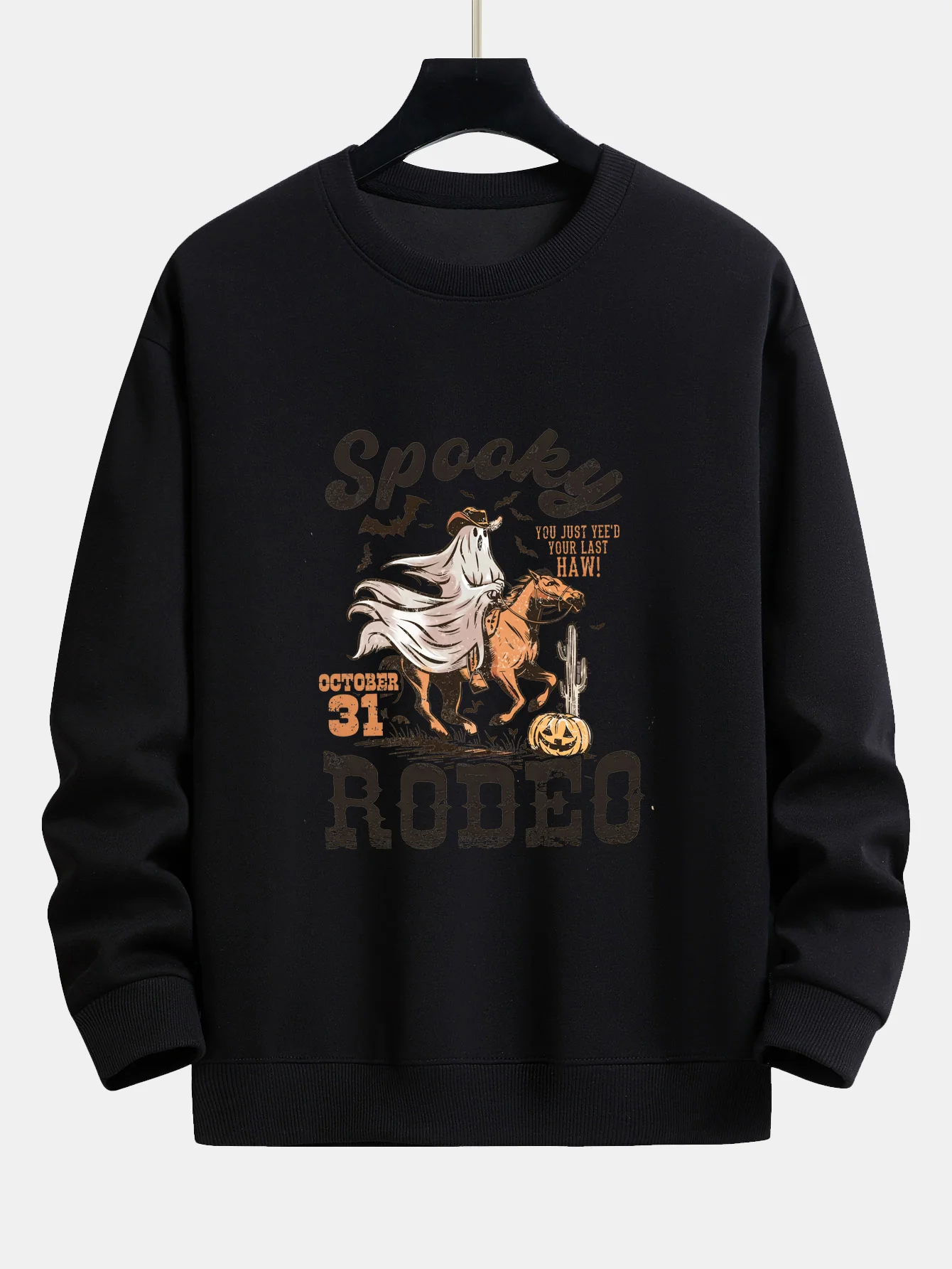 Ghost Cowboy Print Locker sitzendes Sweatshirt - Image 5