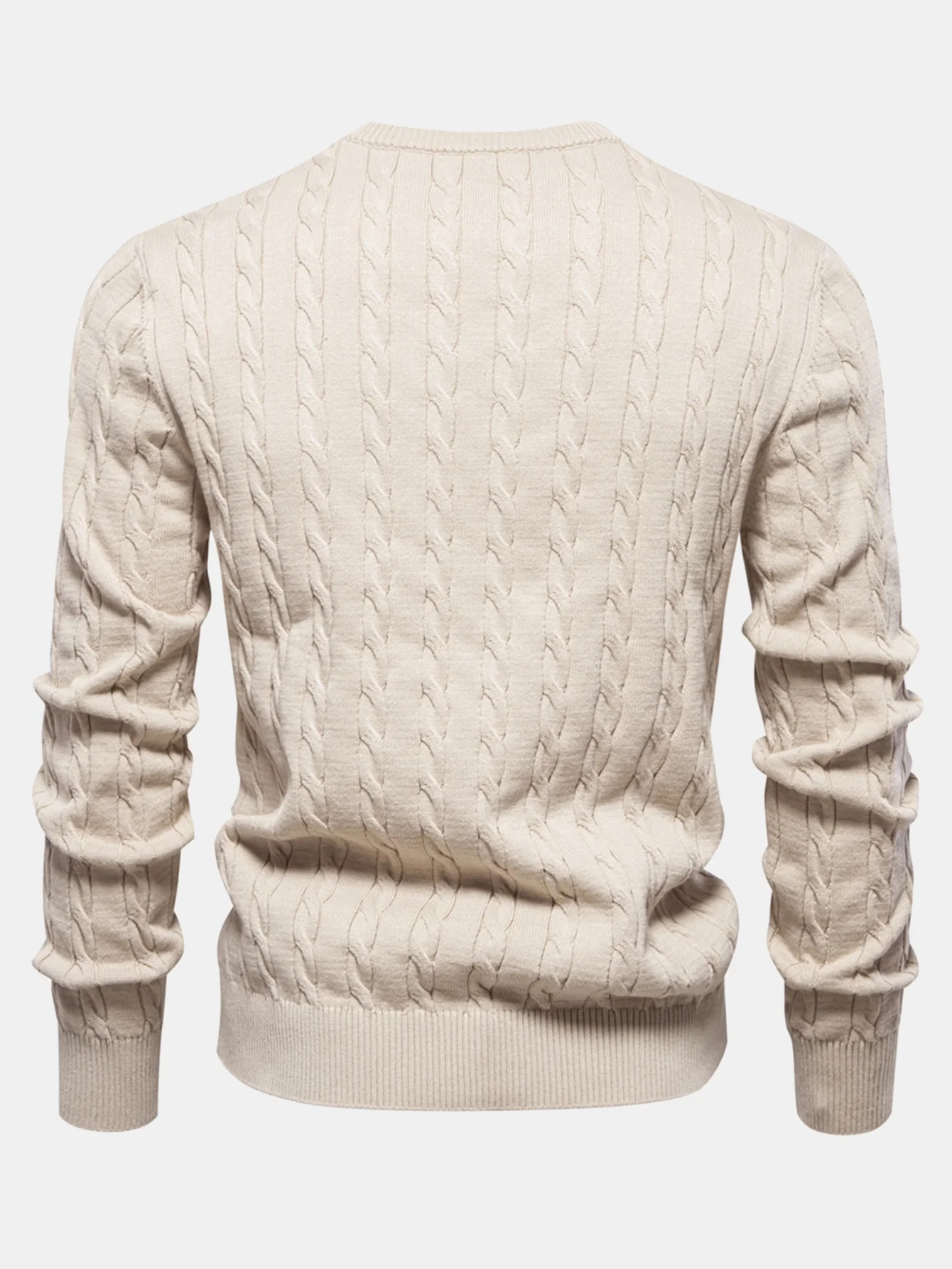 Giraffen-Stickerei Twist Jacquard Pullover - Image 10