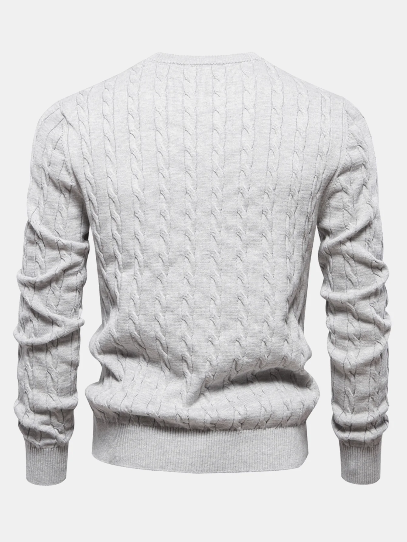 Giraffen-Stickerei Twist Jacquard Pullover - Image 16