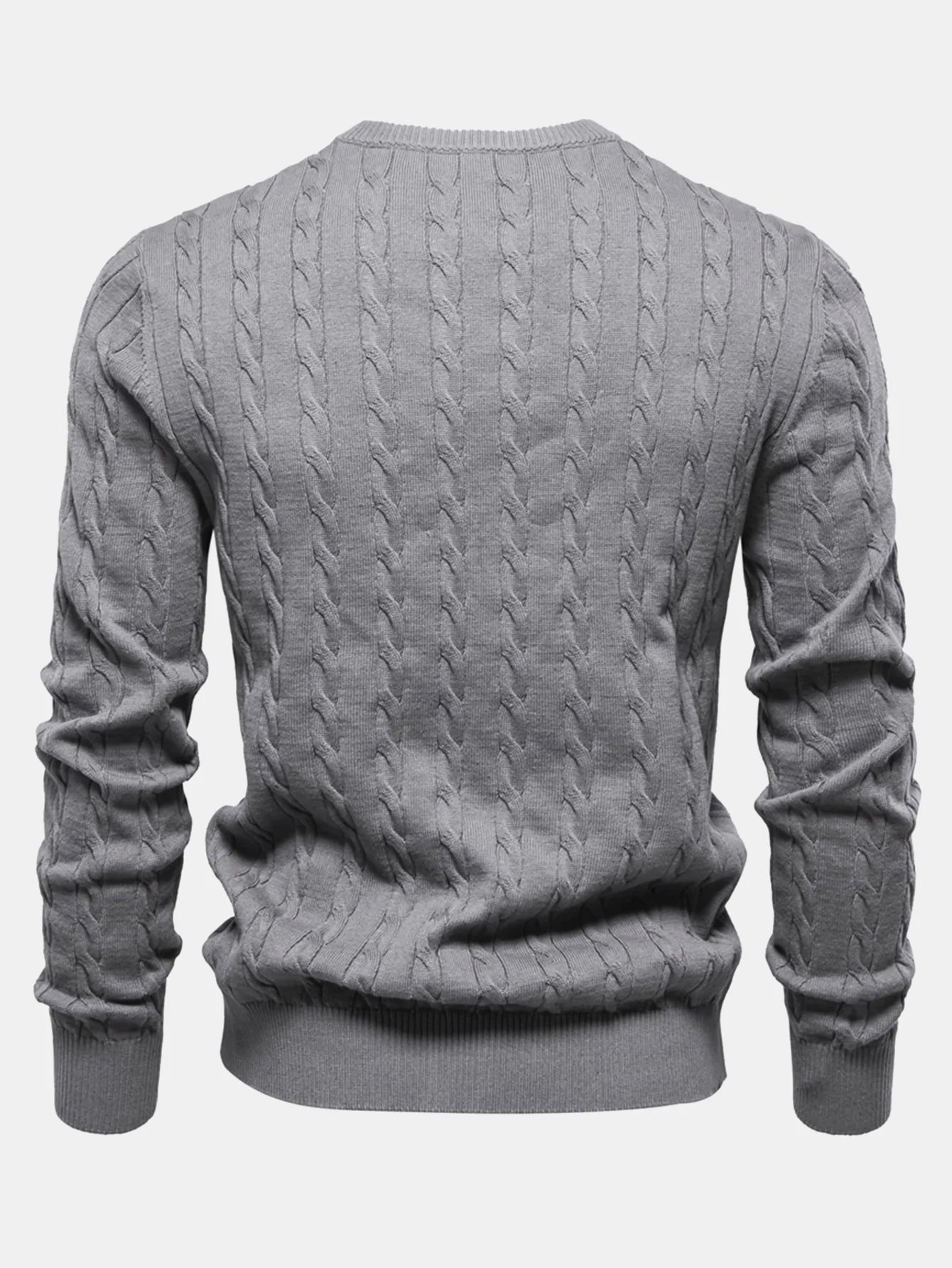Giraffen-Stickerei Twist Jacquard Pullover - Image 2