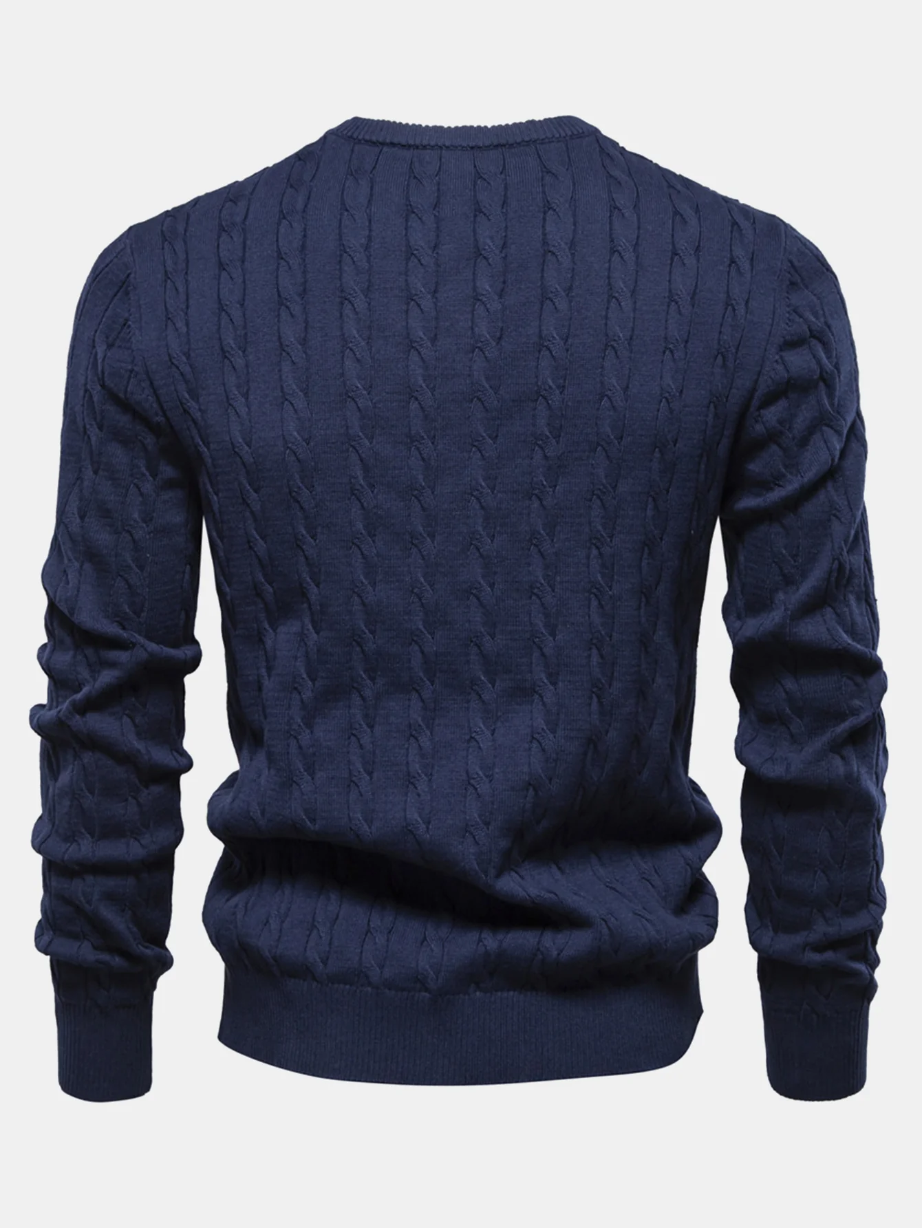 Giraffen-Stickerei Twist Jacquard Pullover - Image 8