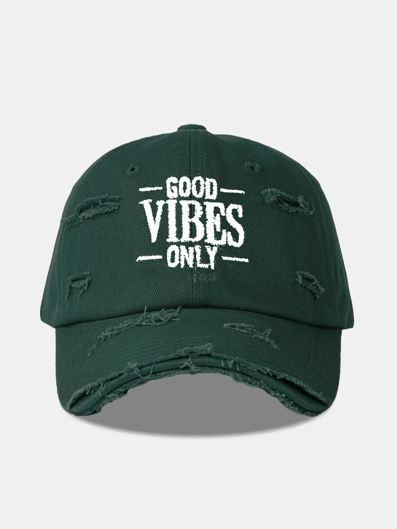 Gute Vibes Nur Bestickte Abgenutzte Alte Baseballmütze - Image 8