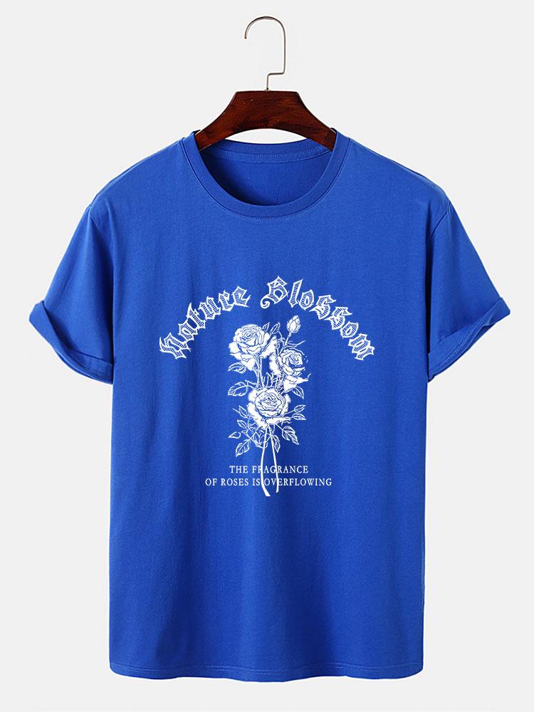 Gothic-Stil Rosen Druck T-Shirts - Image 6