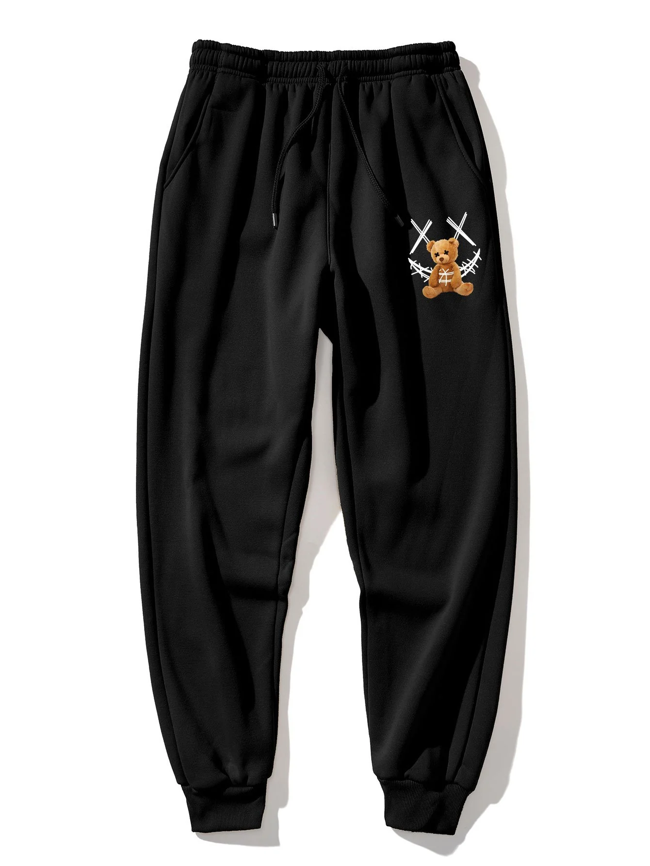 Graffiti Smiley Bear Print Jogginghose - Image 2