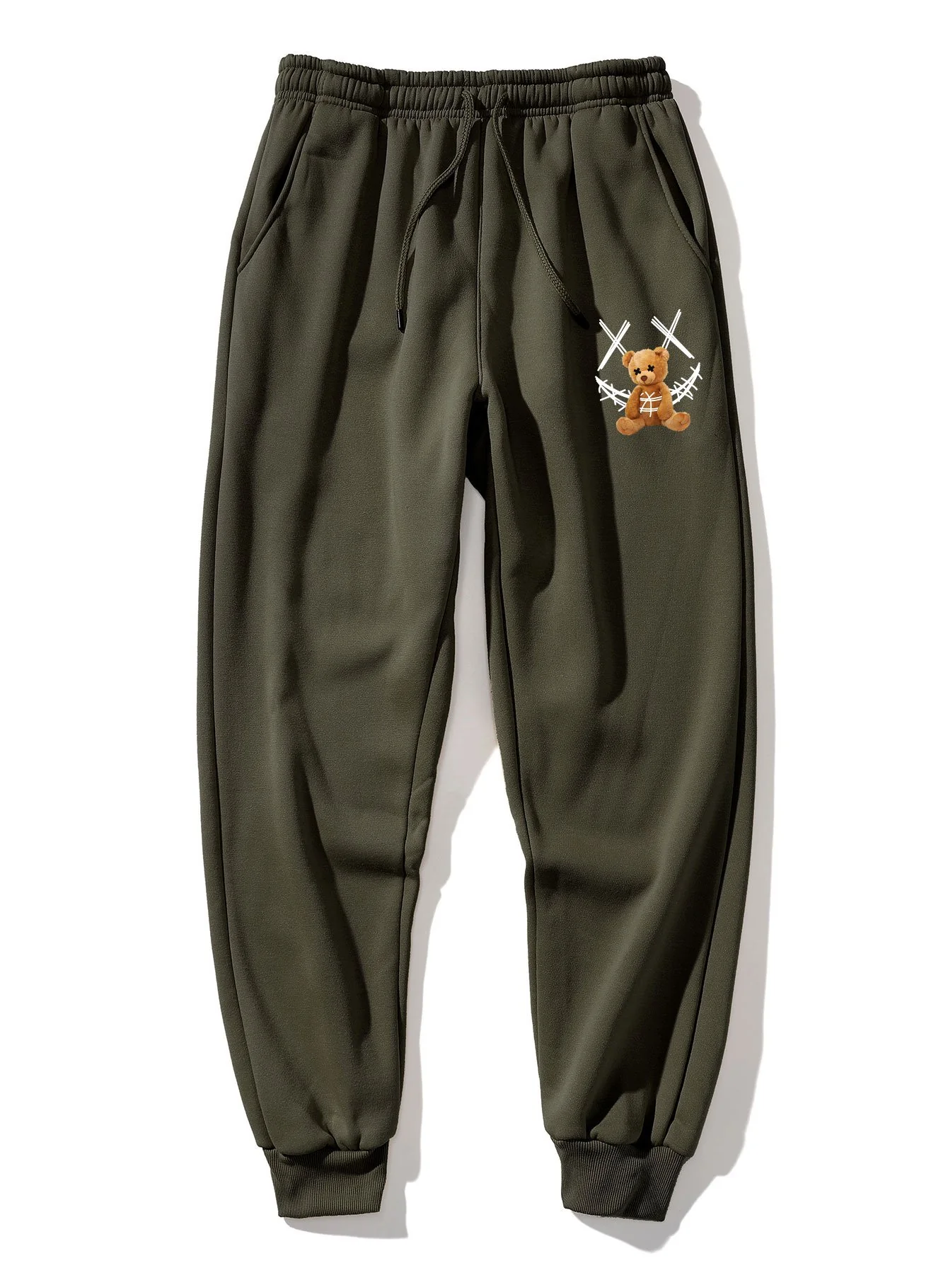 Graffiti Smiley Bear Print Jogginghose - Image 5