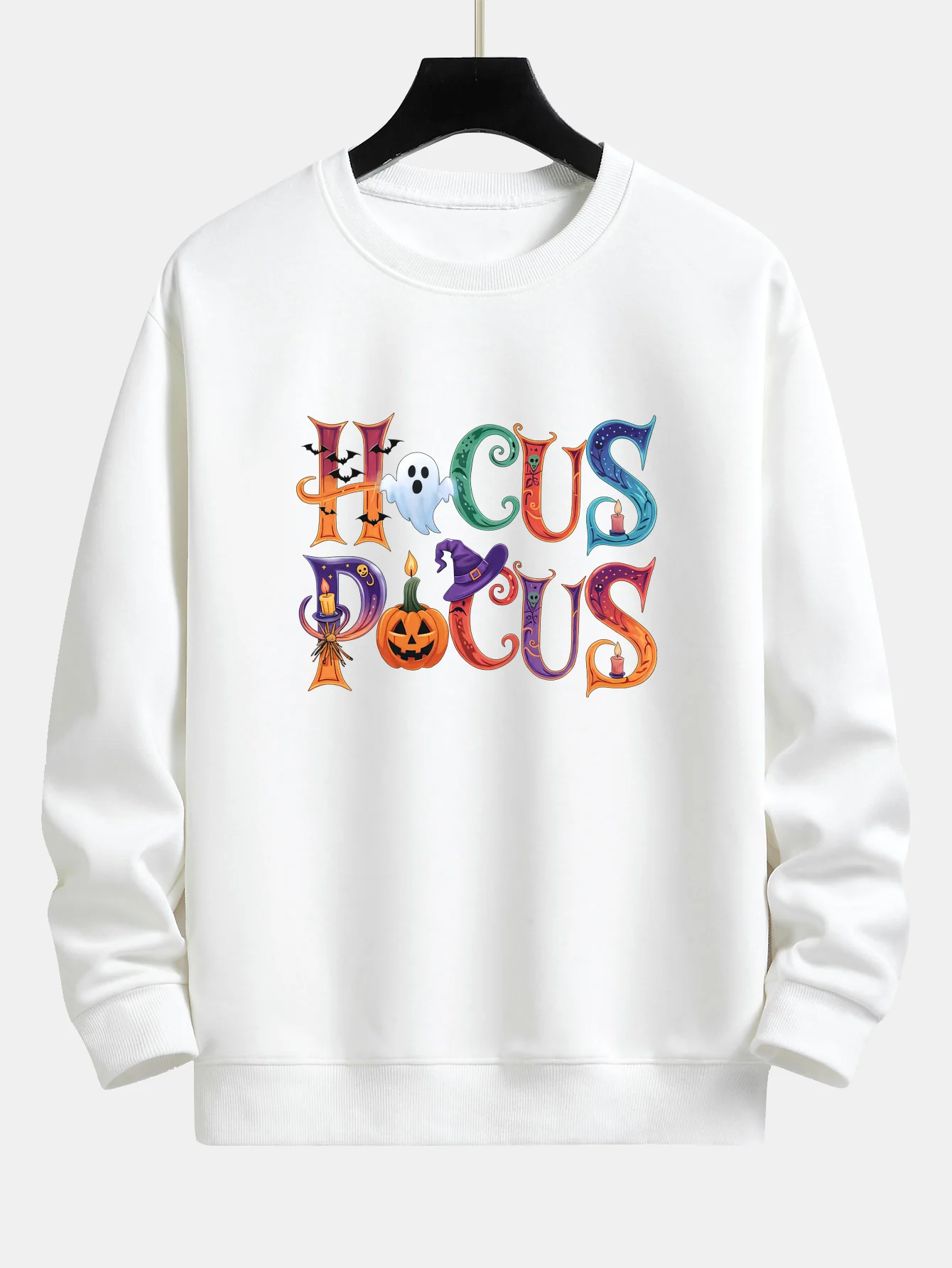 Halloween Hocus Pocus Druck Locker sitzendes Sweatshirt - Image 2