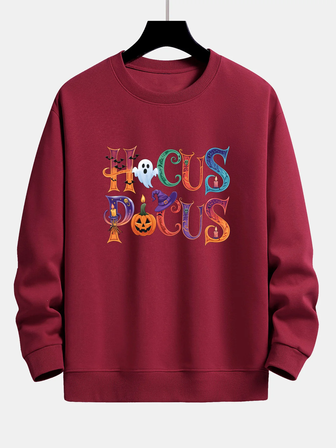 Halloween Hocus Pocus Druck Locker sitzendes Sweatshirt - Image 7
